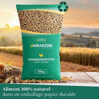 Nourriture Pour Poules Pondeuses Premium Pellets 25 Kg Agrarzone