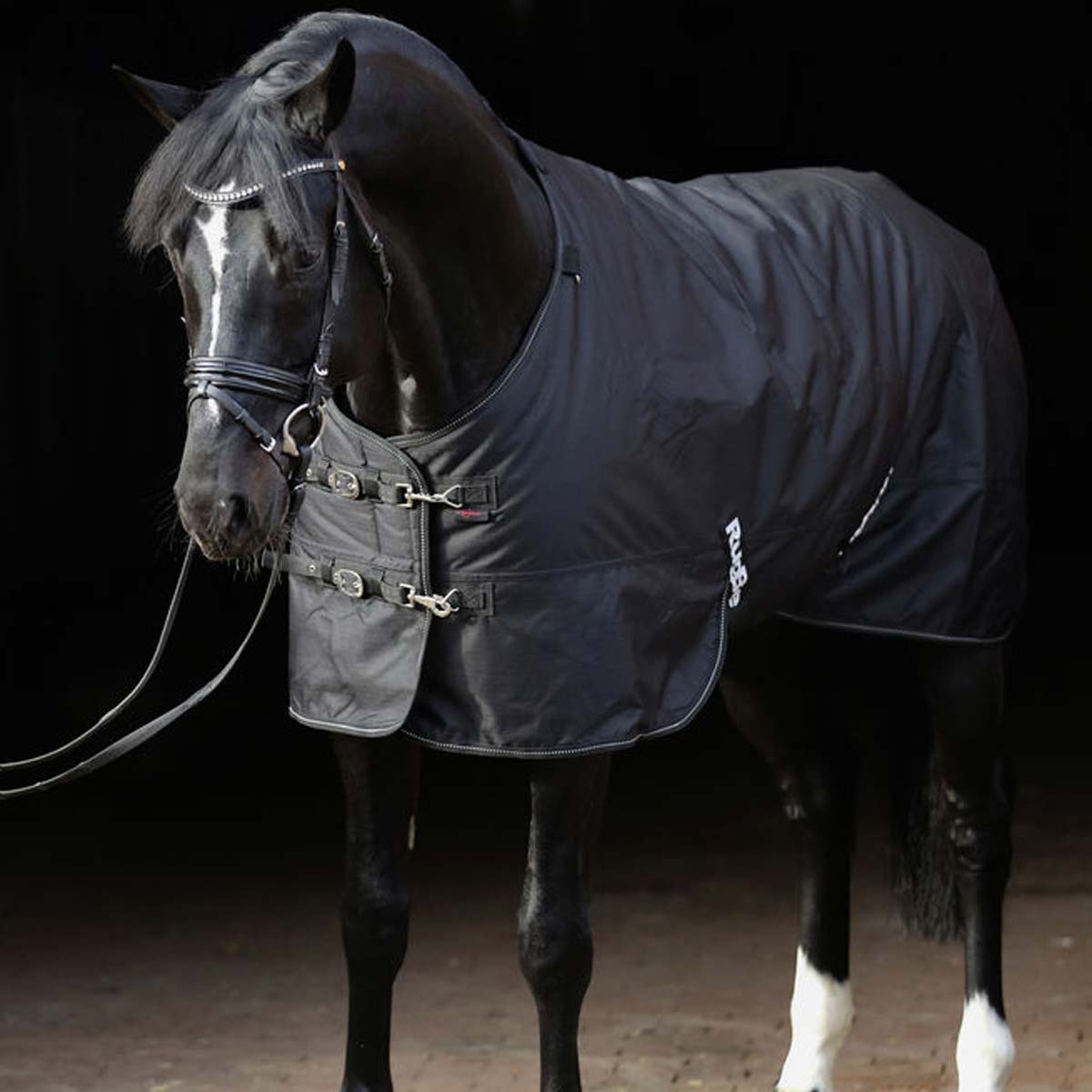Covalliero Tapis de cheval RugBe IceProtect 600d, 200g 165