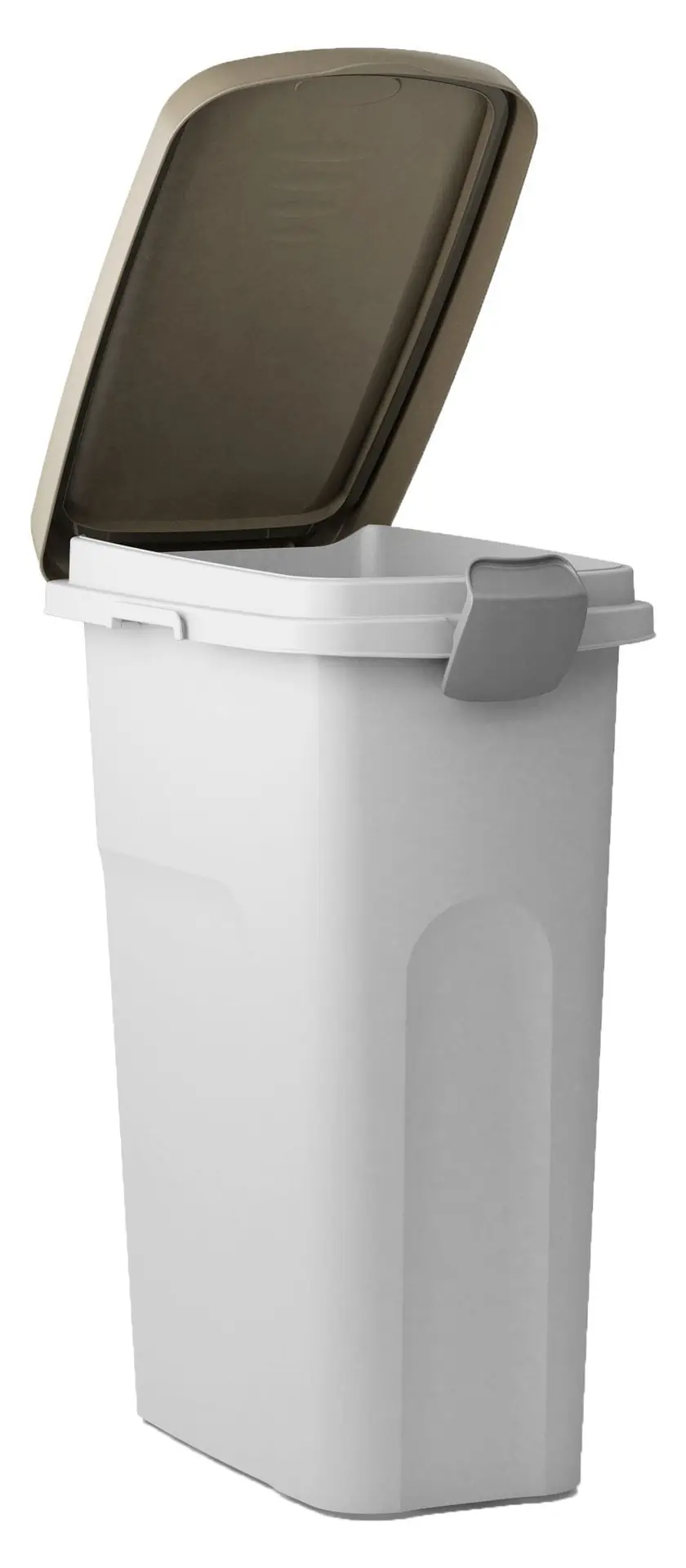 Feed container 15 l, brown/white