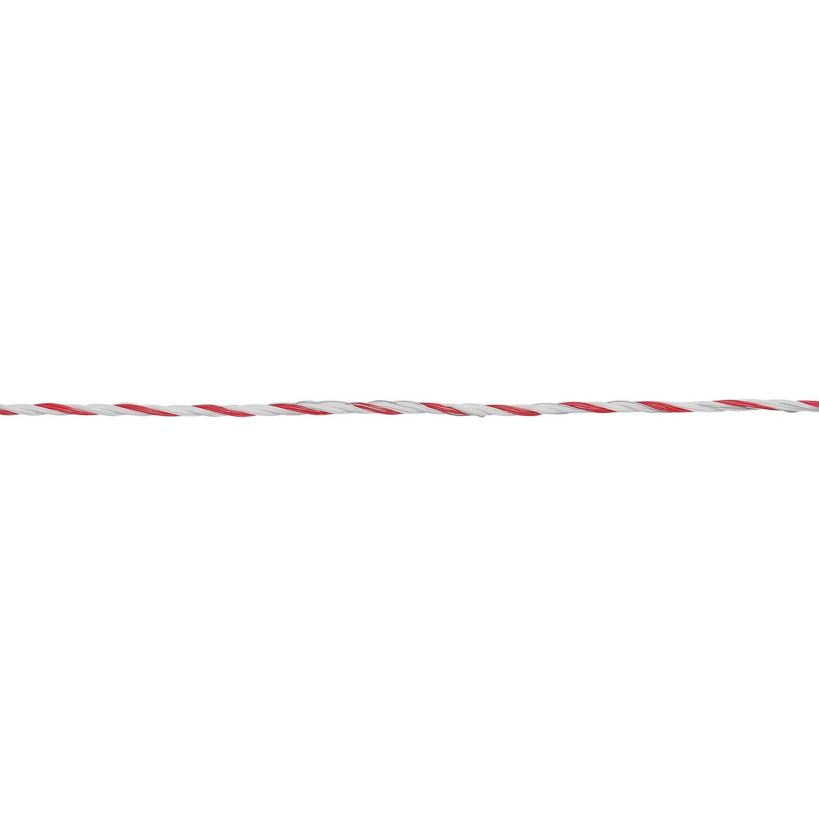 Fil de clôture électrique AKO TopLine Plus 300 m, 3x0.30 TriCOND, blanc / rouge
