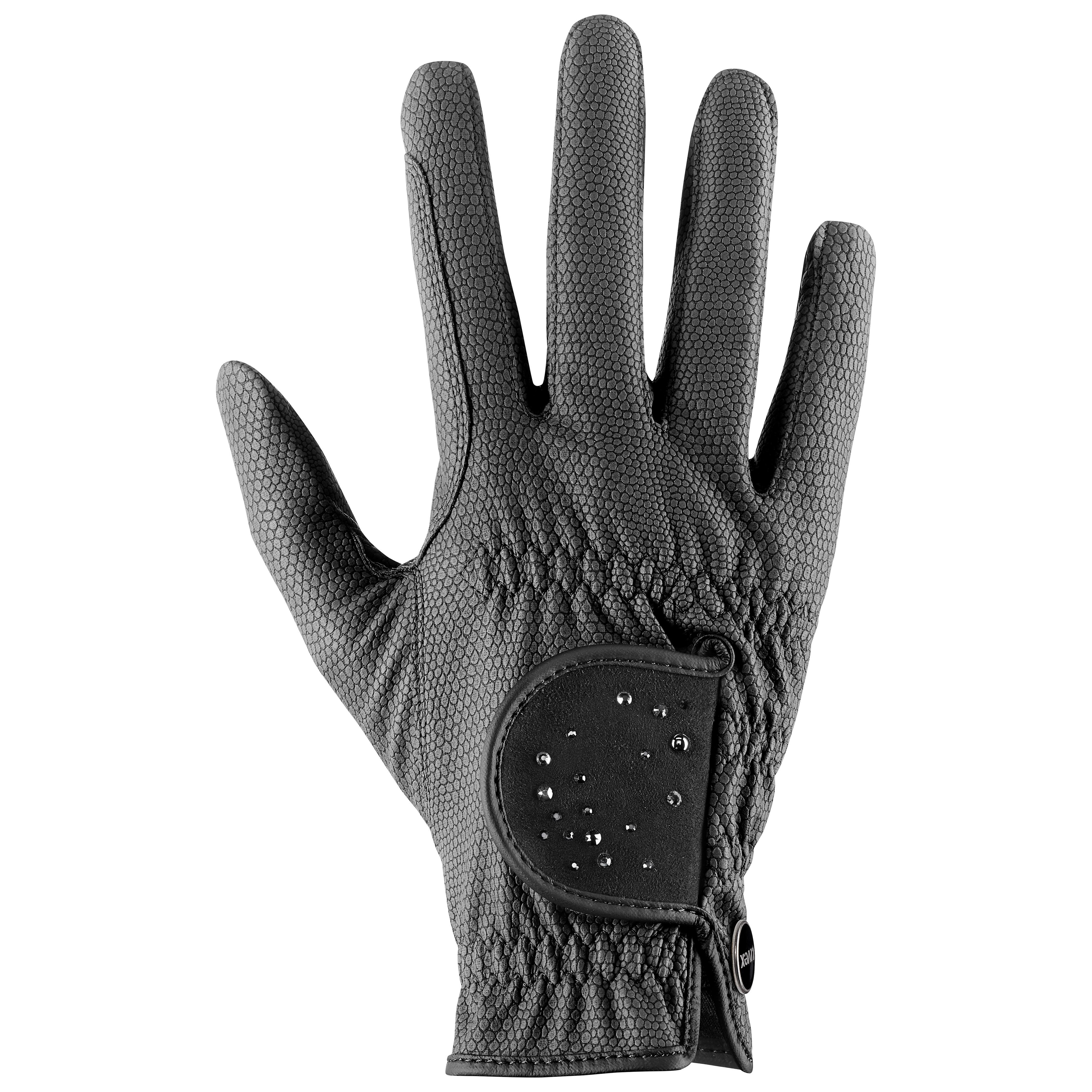 Gants d'équitation uvex sportstyle diamond black 8.5