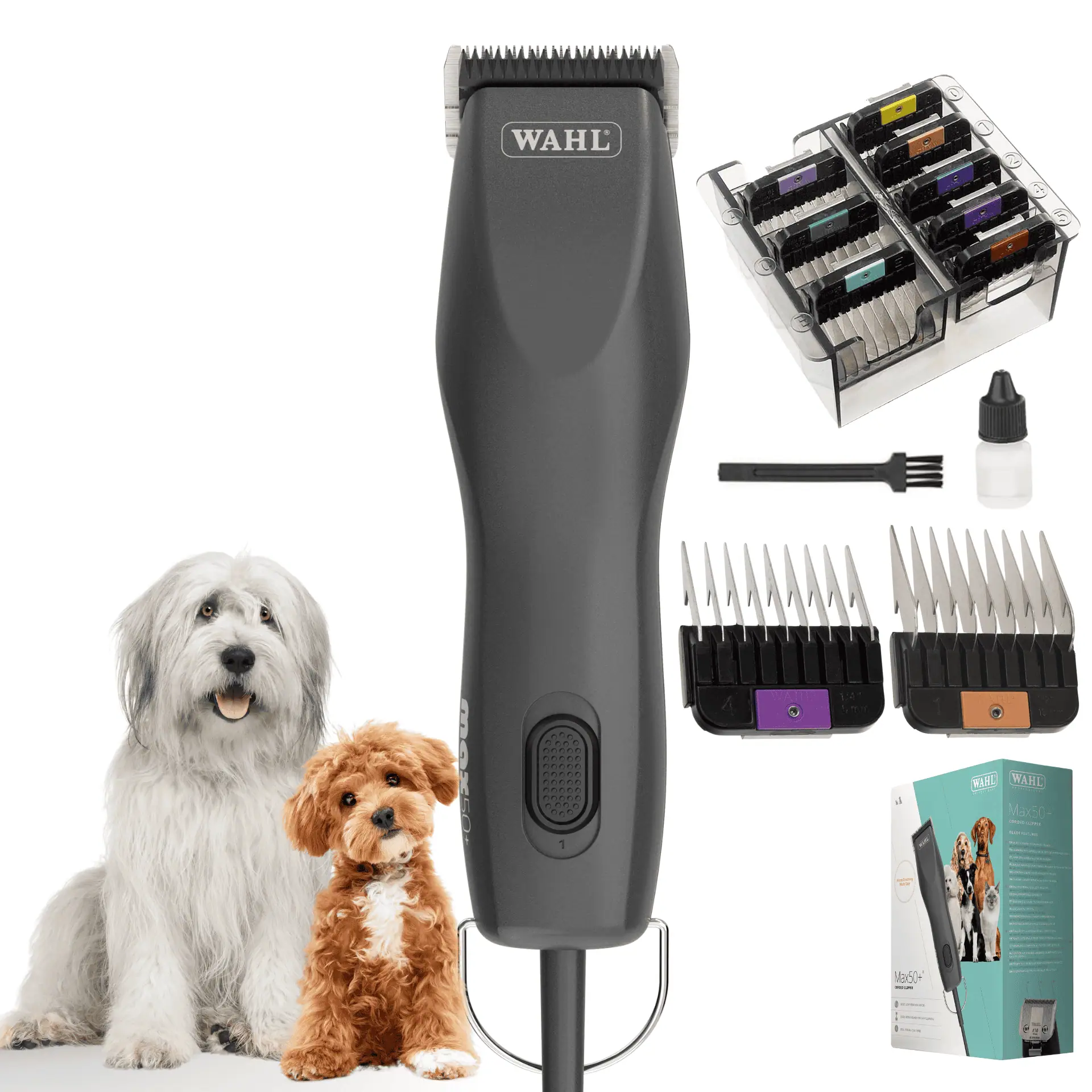 Tondeuse Wahl Max 50+ avec set de peignes amovibles