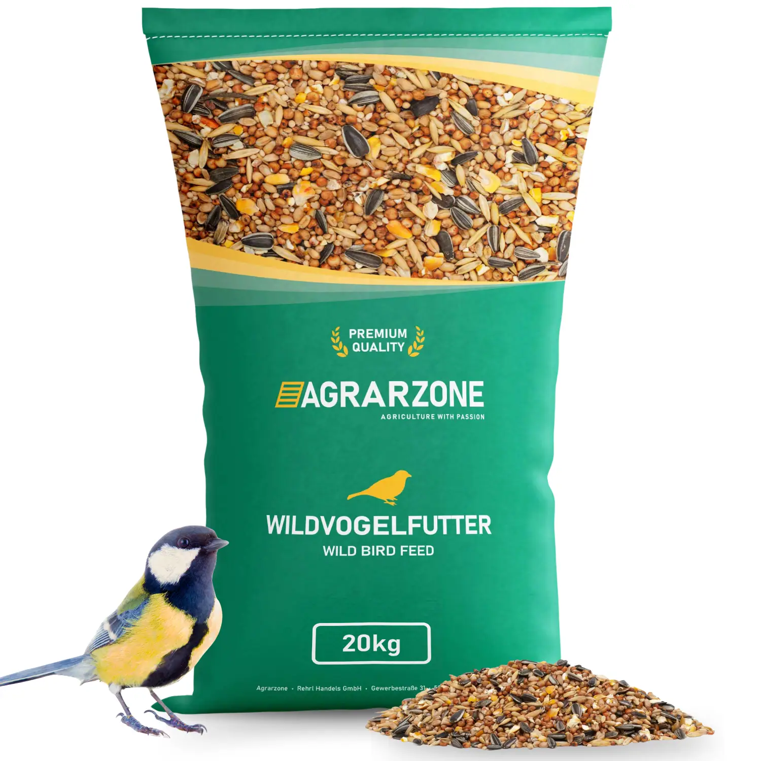 Nourriture pour oiseaux sauvages Allround Agrarzone 20 kg