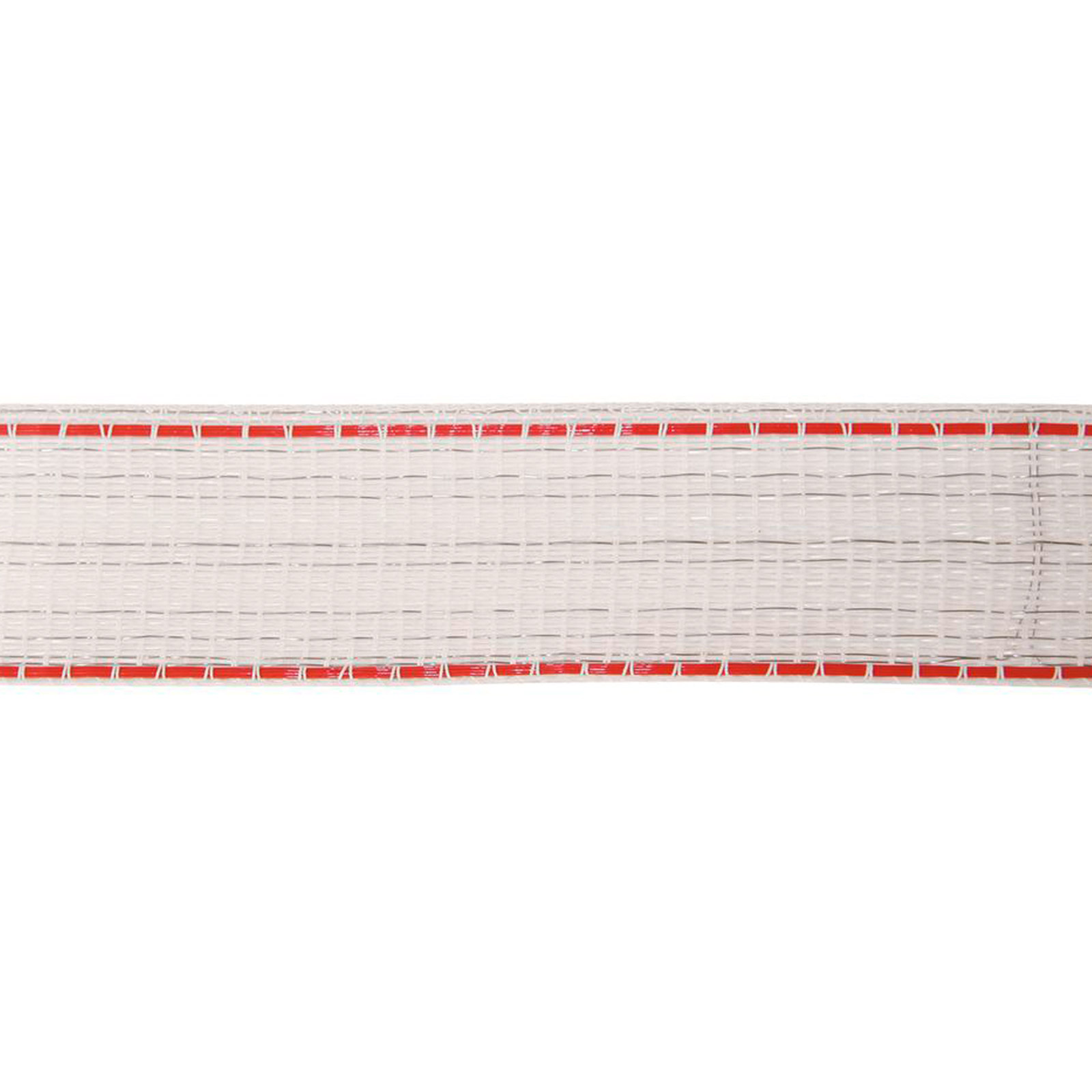 Ruban de clôture électrique Agrarzone PREMIUM 0,30 TriCOND, blanc-rouge 200 m x 40 mm