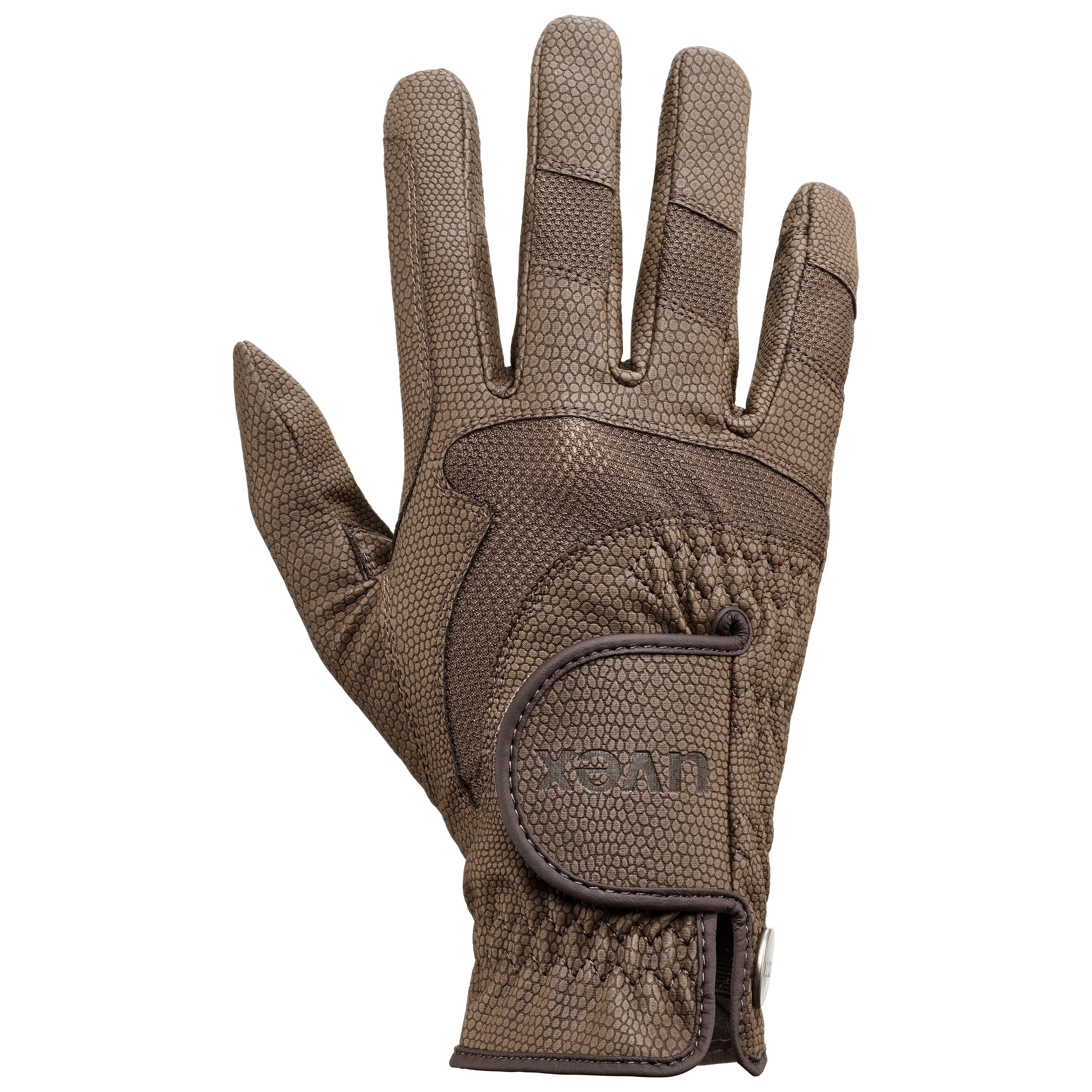 Gants d'équitation uvex i-performance 2 brown 6