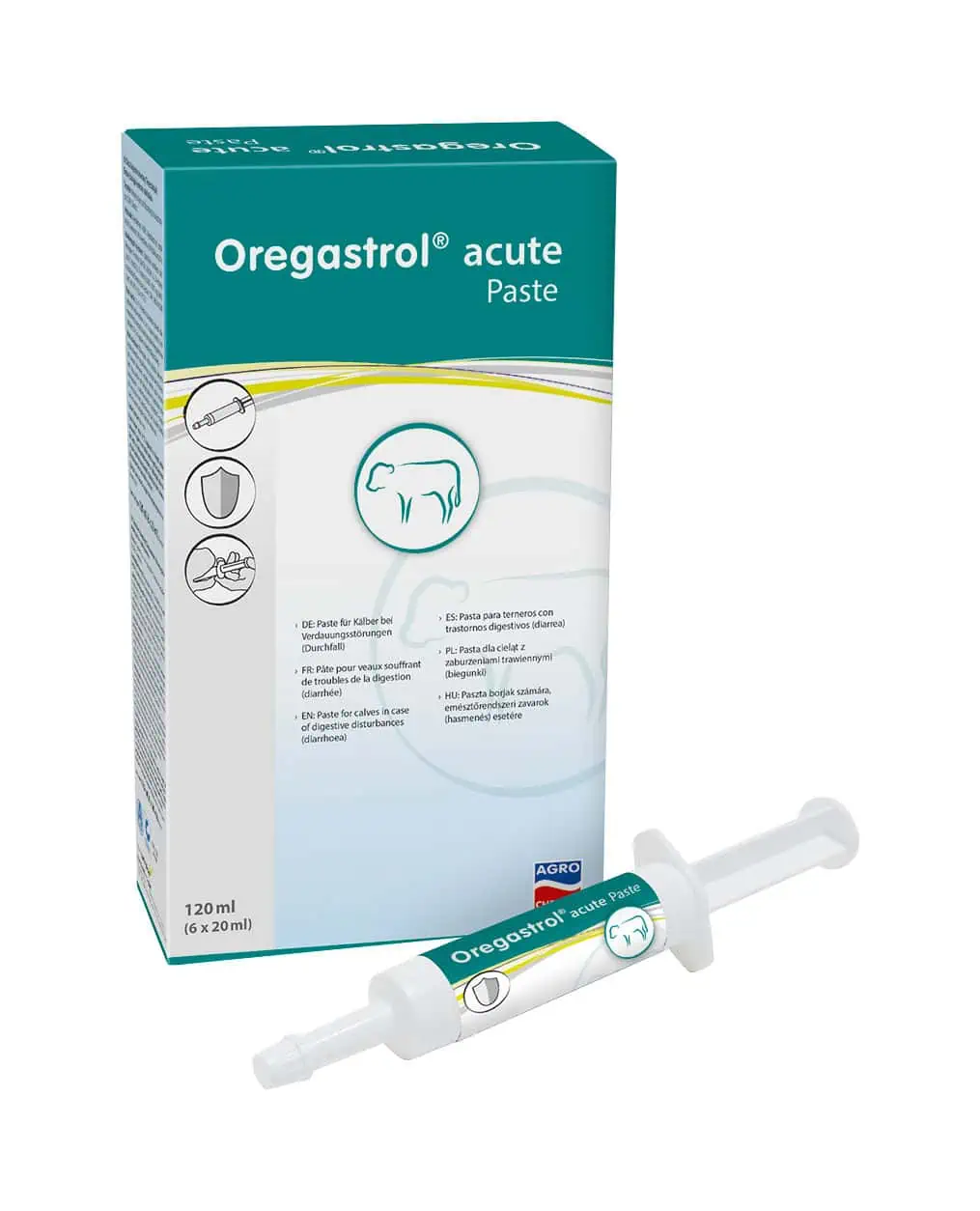 Oregastral-acute paste 6 x 20 ml oral injectors