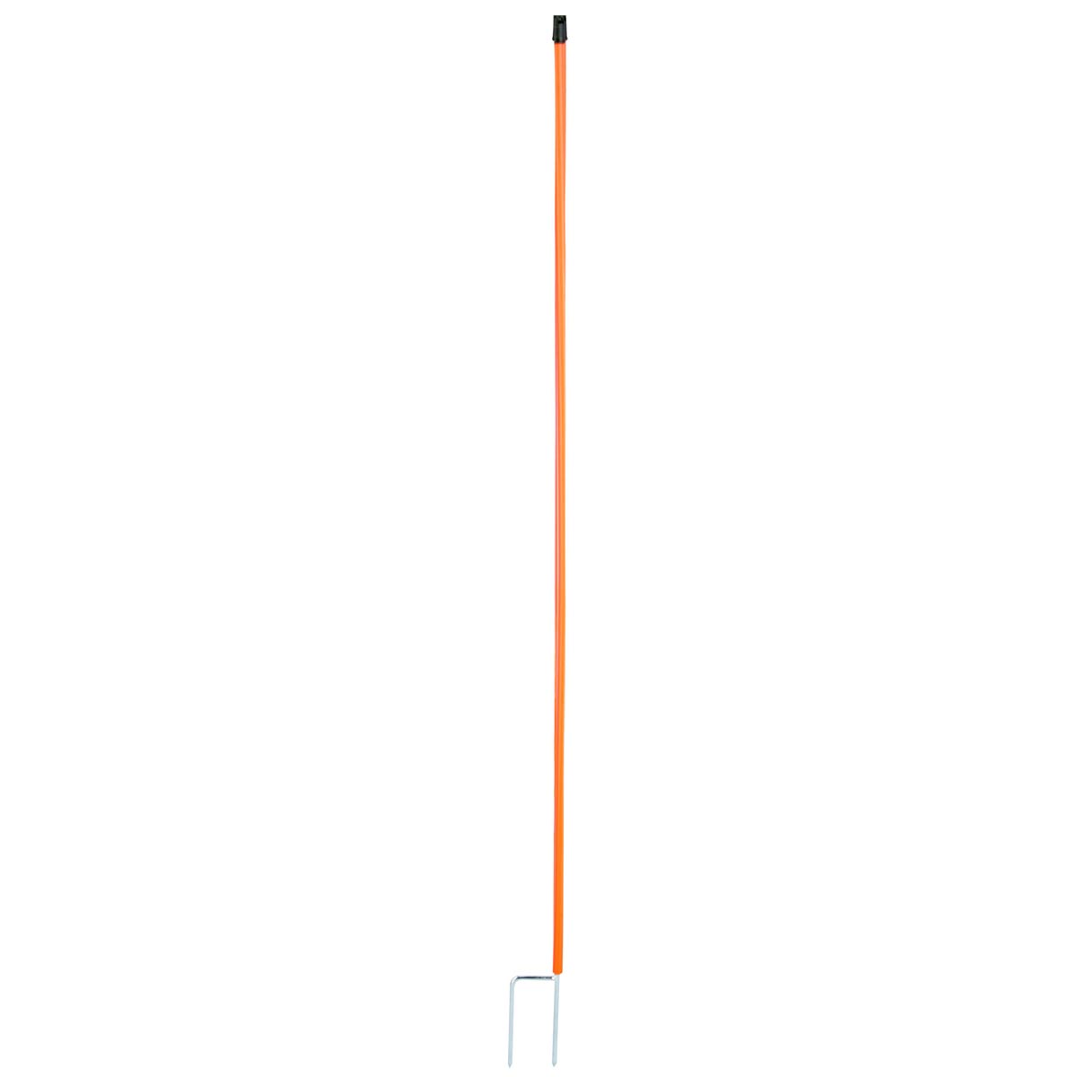 Piquet de rechange pour filet de clôture, double pointe, orange 106 cm