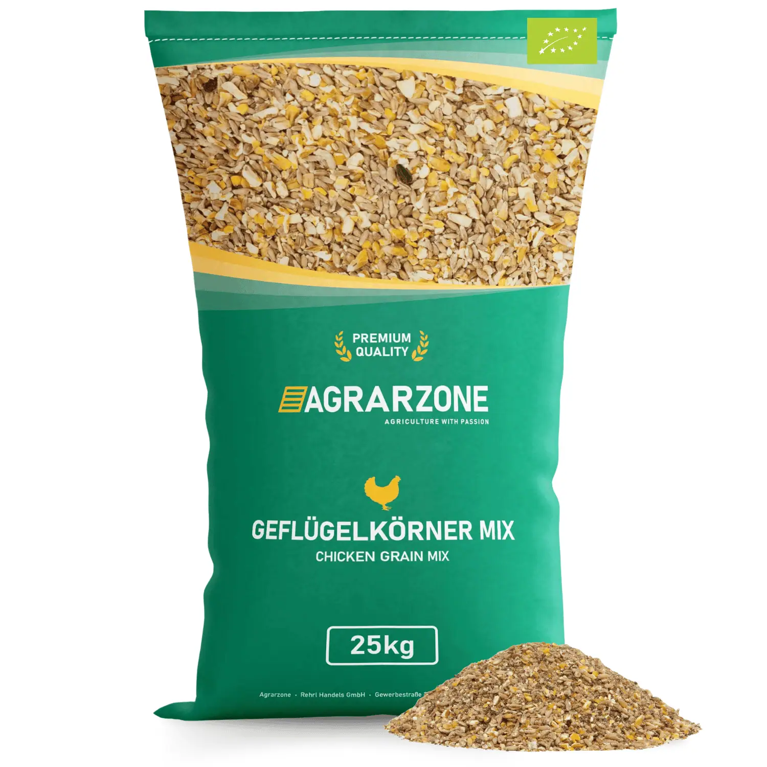 Nourriture Bio Agrarzone pour poules mélange de graines 25 kg