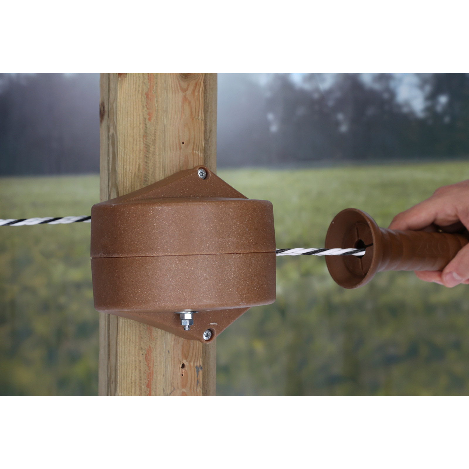 Kit de fermeture de clôture électrique FLEXIGATE  6 m vert Corde 6 mm