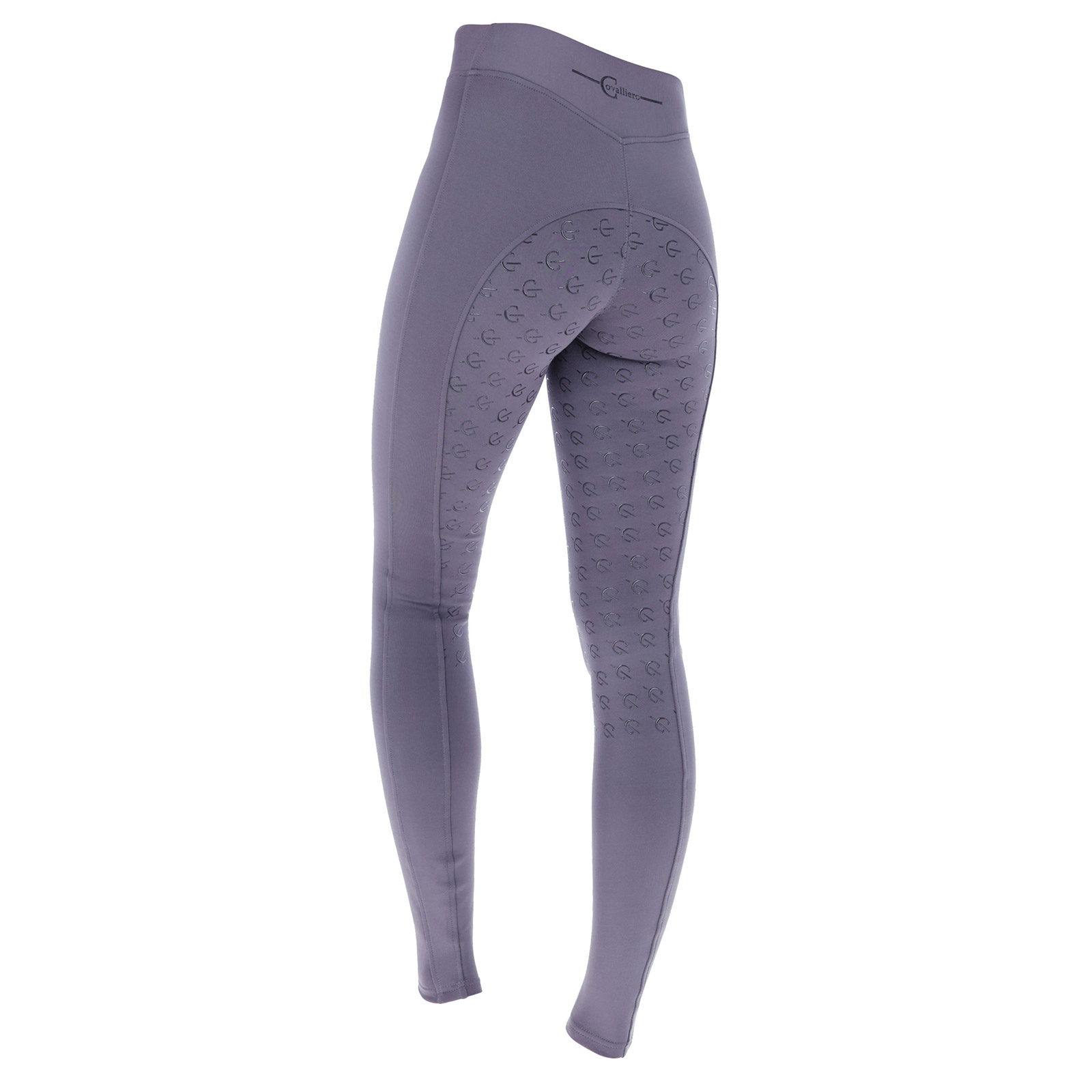 Covalliero Leggings d'équitation pour enfants ClassicStar gris 152/158