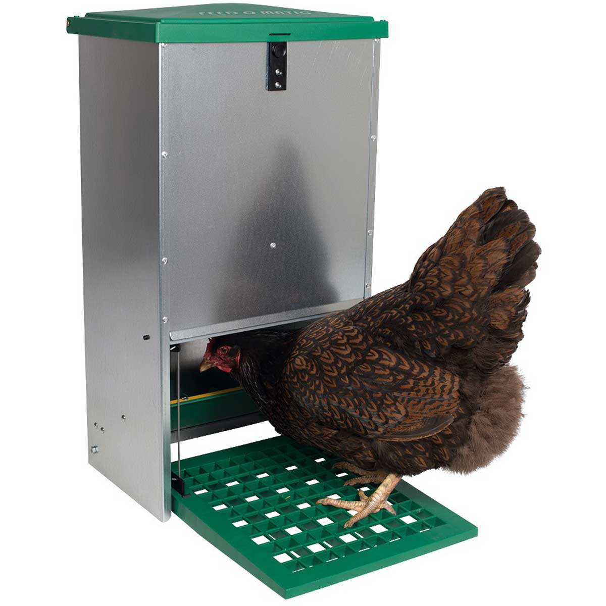 Feed-o-matic mangeoire automatique pour volailles à pédale 20 kg