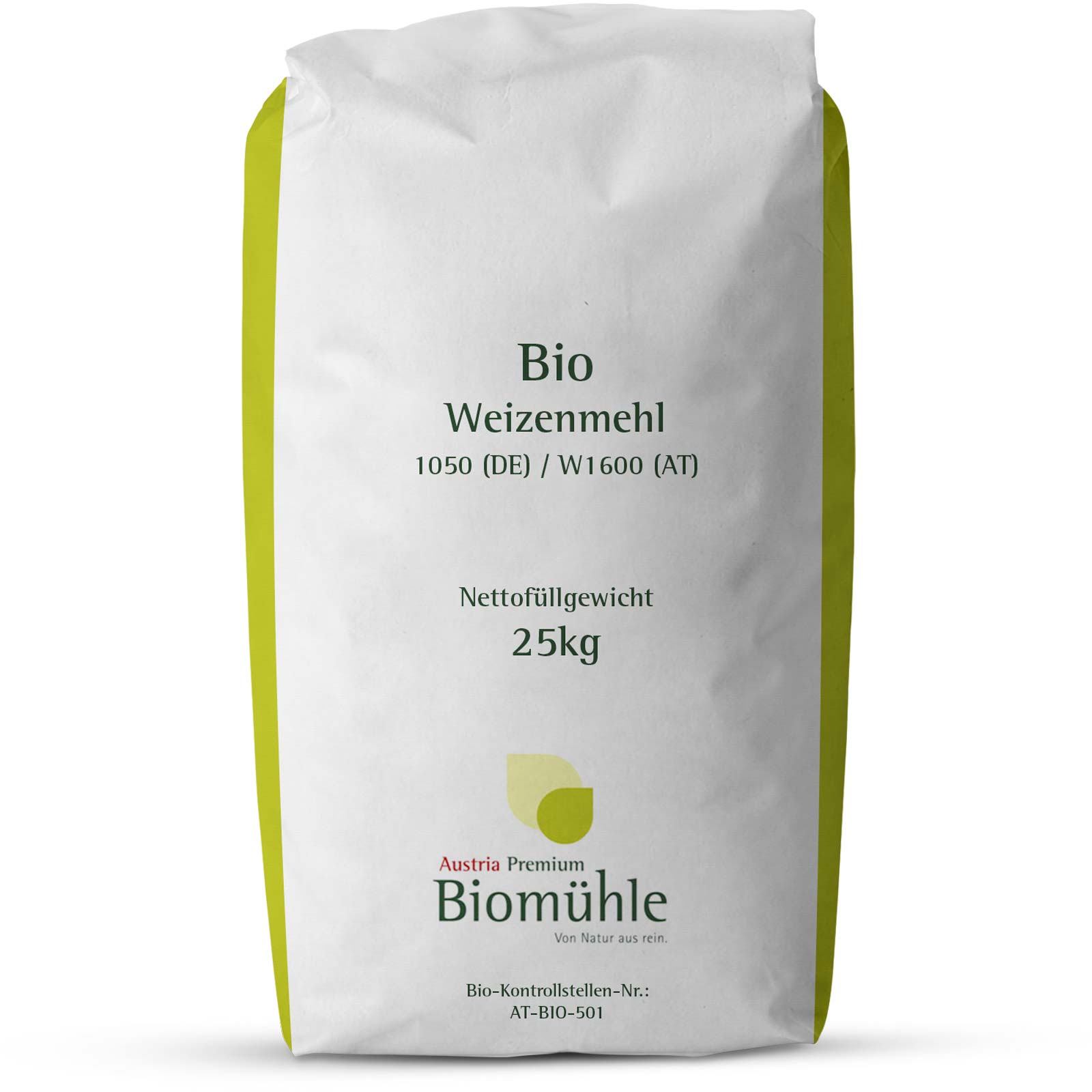 Farine de blé biologique type 1050 / w1600 25 kg