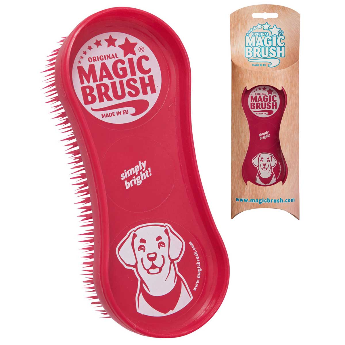 MagicBrush Brosse dog wild rose