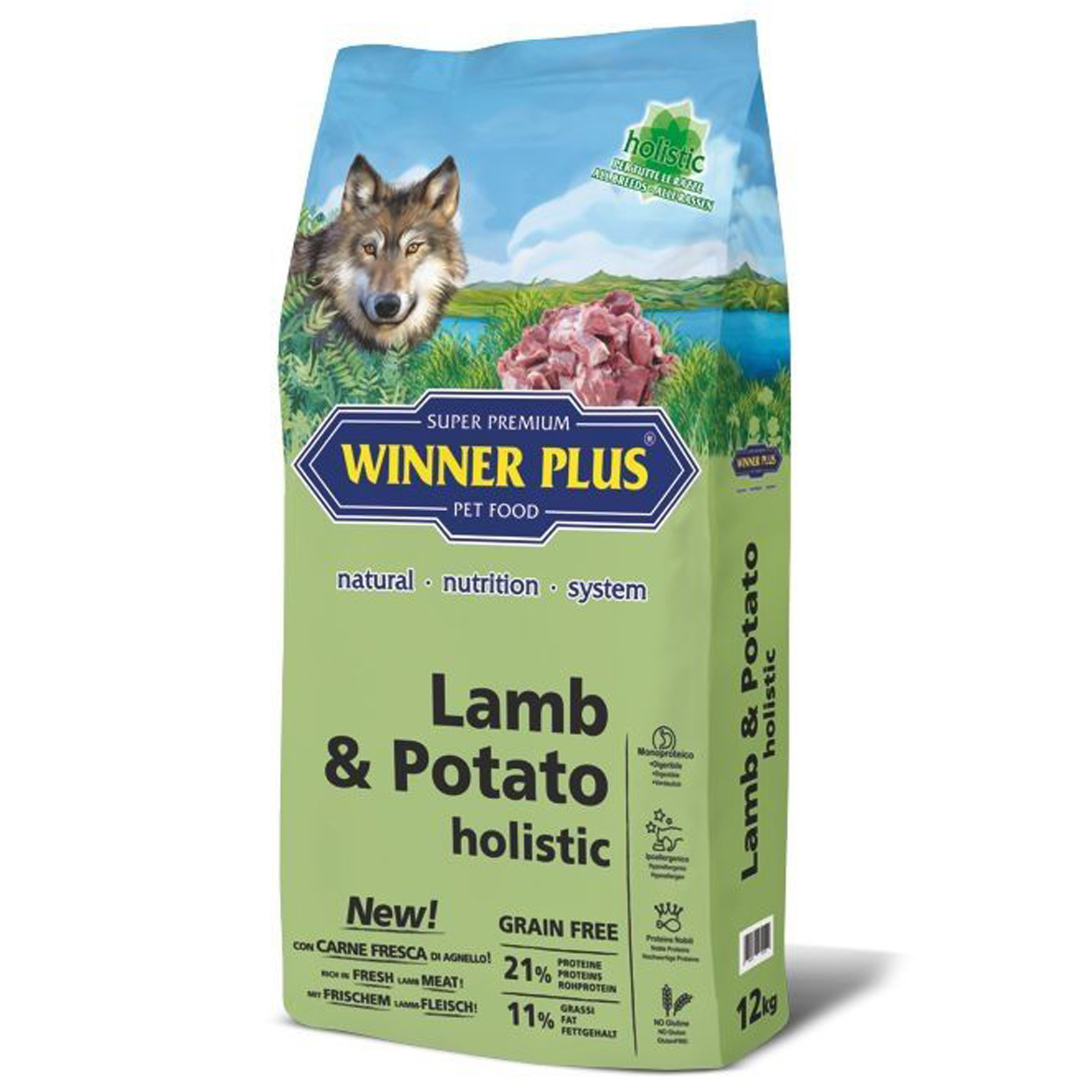 Winner Plus Holistic Lamb & Potato avec agneau