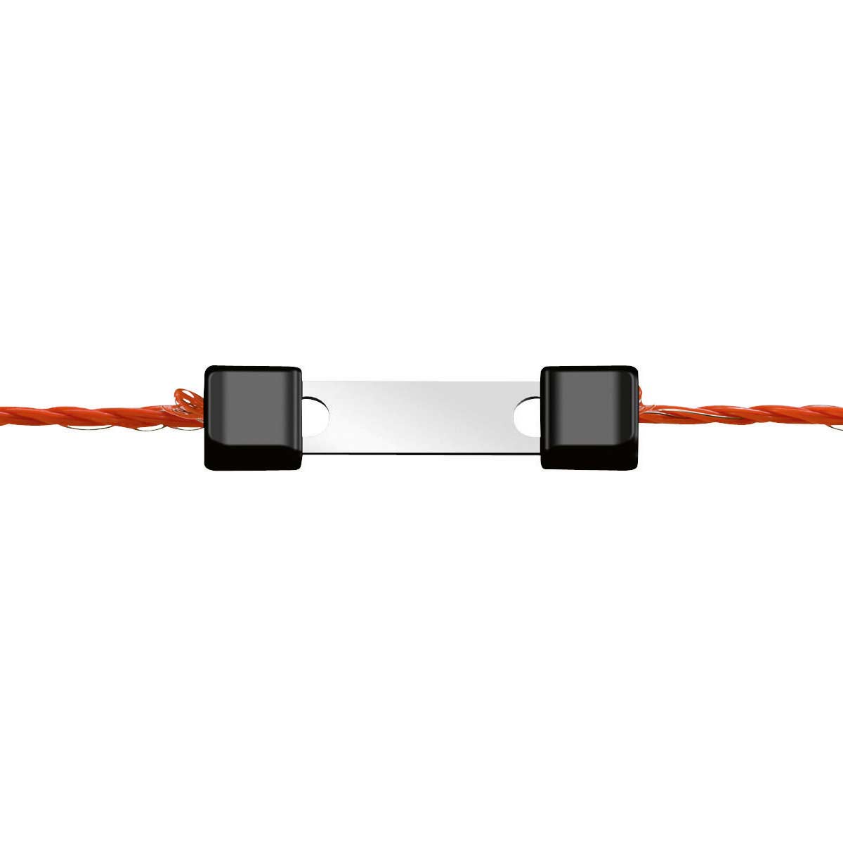 10x connecteurs "Litzclip®" AKO pour fils de clôture électrique de 3 mm inox