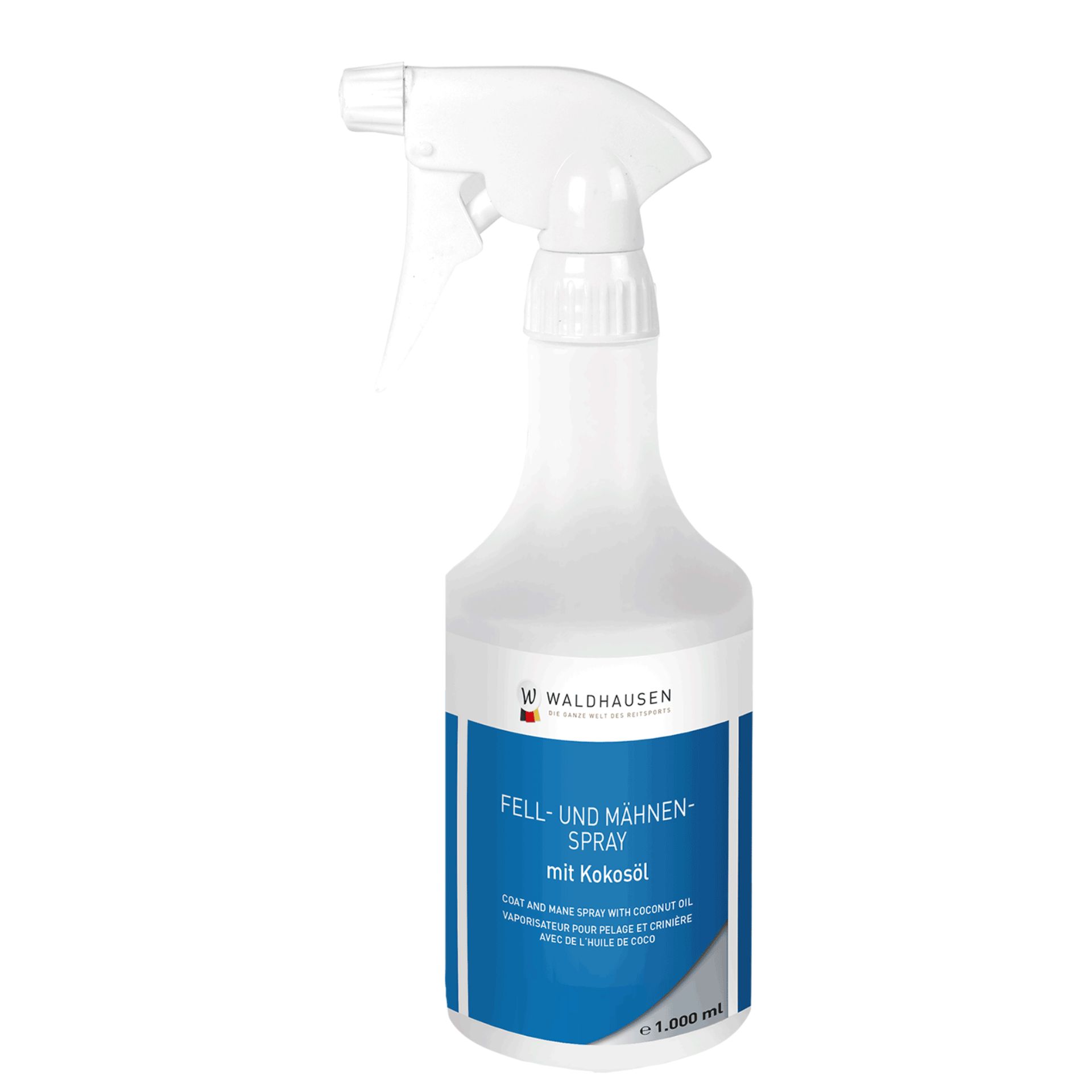 Spray à l’huile de coco pour pelage et crinière, 1 000 ml