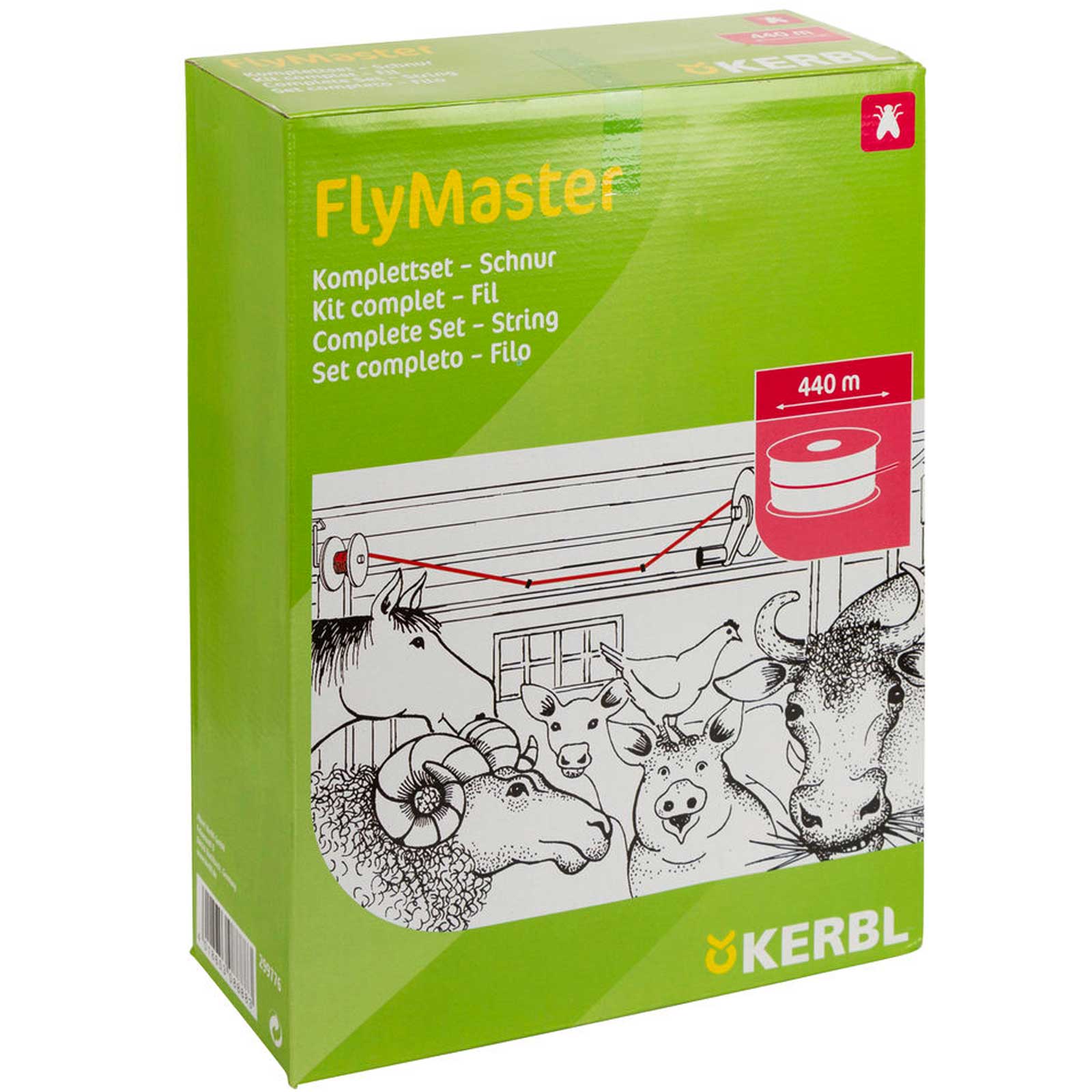 Ligne de papier tue-mouches stable FlyMaster