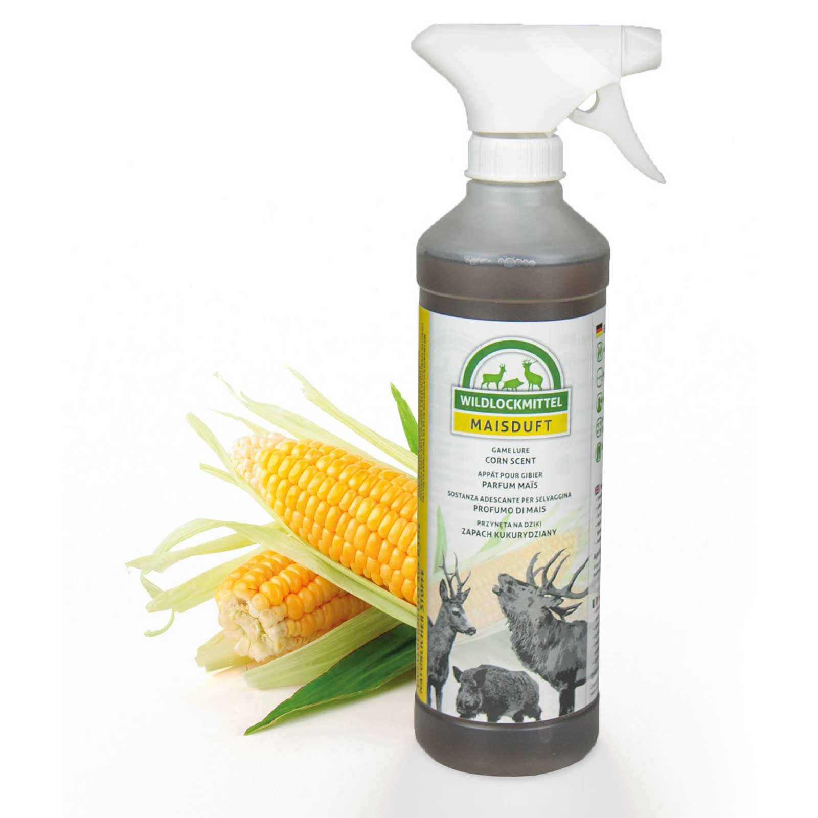 Spray attractif pour cerfs 500ml - arôme maïs