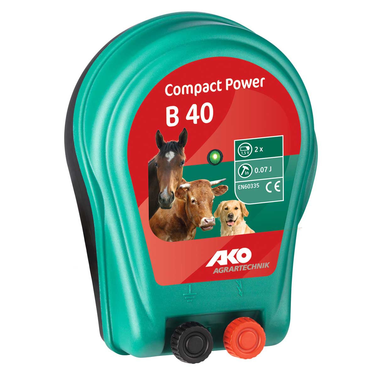 Électrificateur AKO Compact Power B40 3V, 0,07 joule