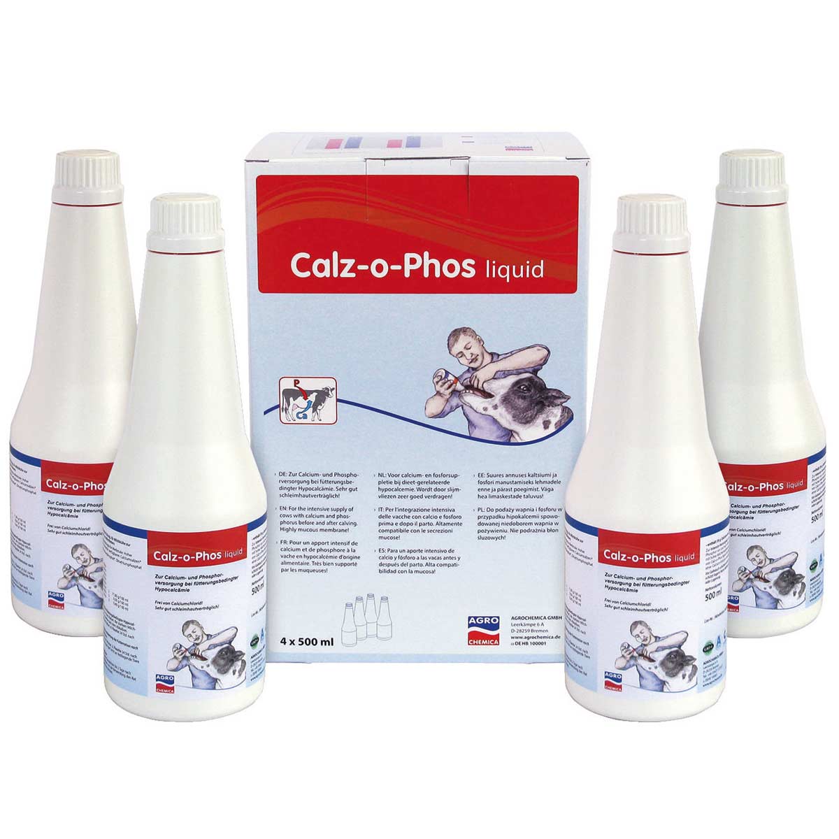 Liquide Calz-o-Phos 4 x 500 ml