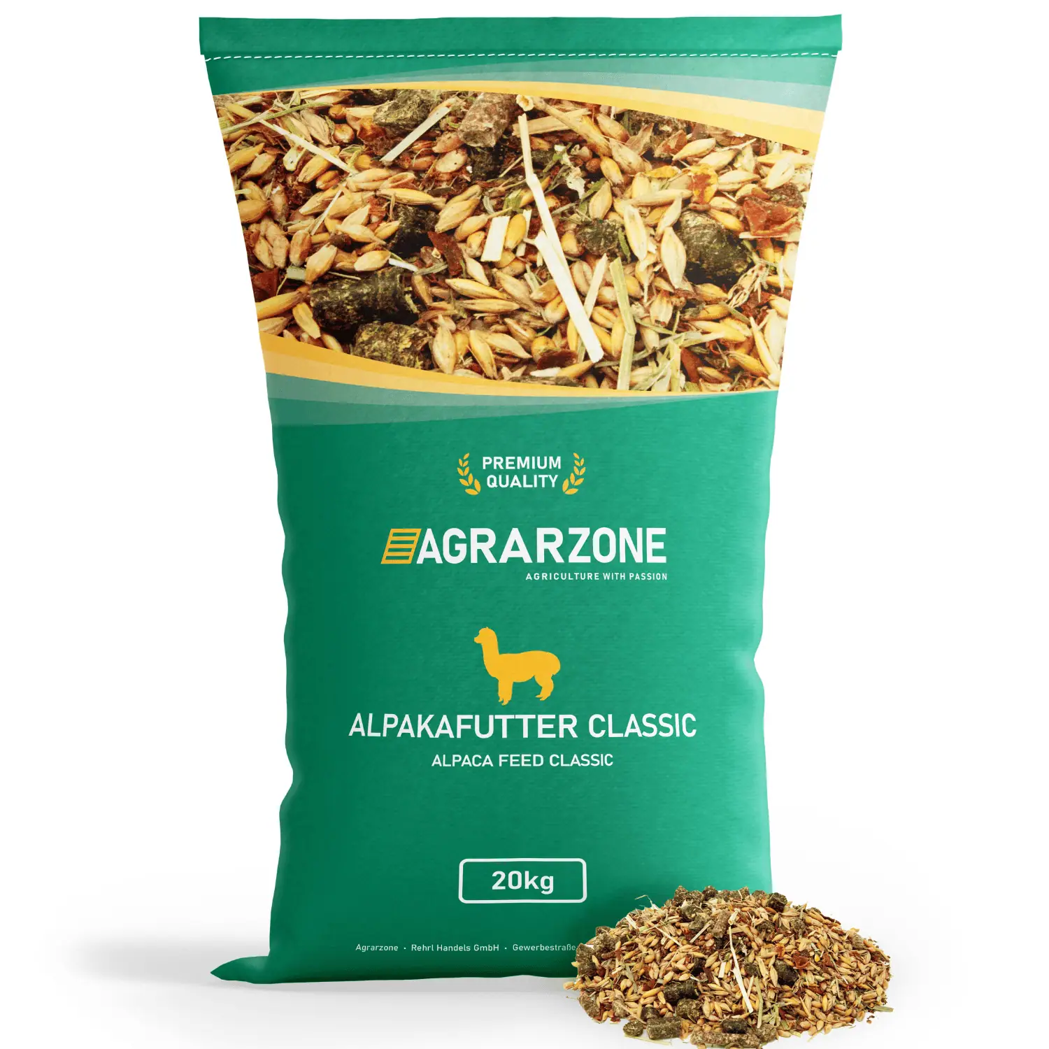 Aliment muesli pour alpaga Agrarzone 20 kg