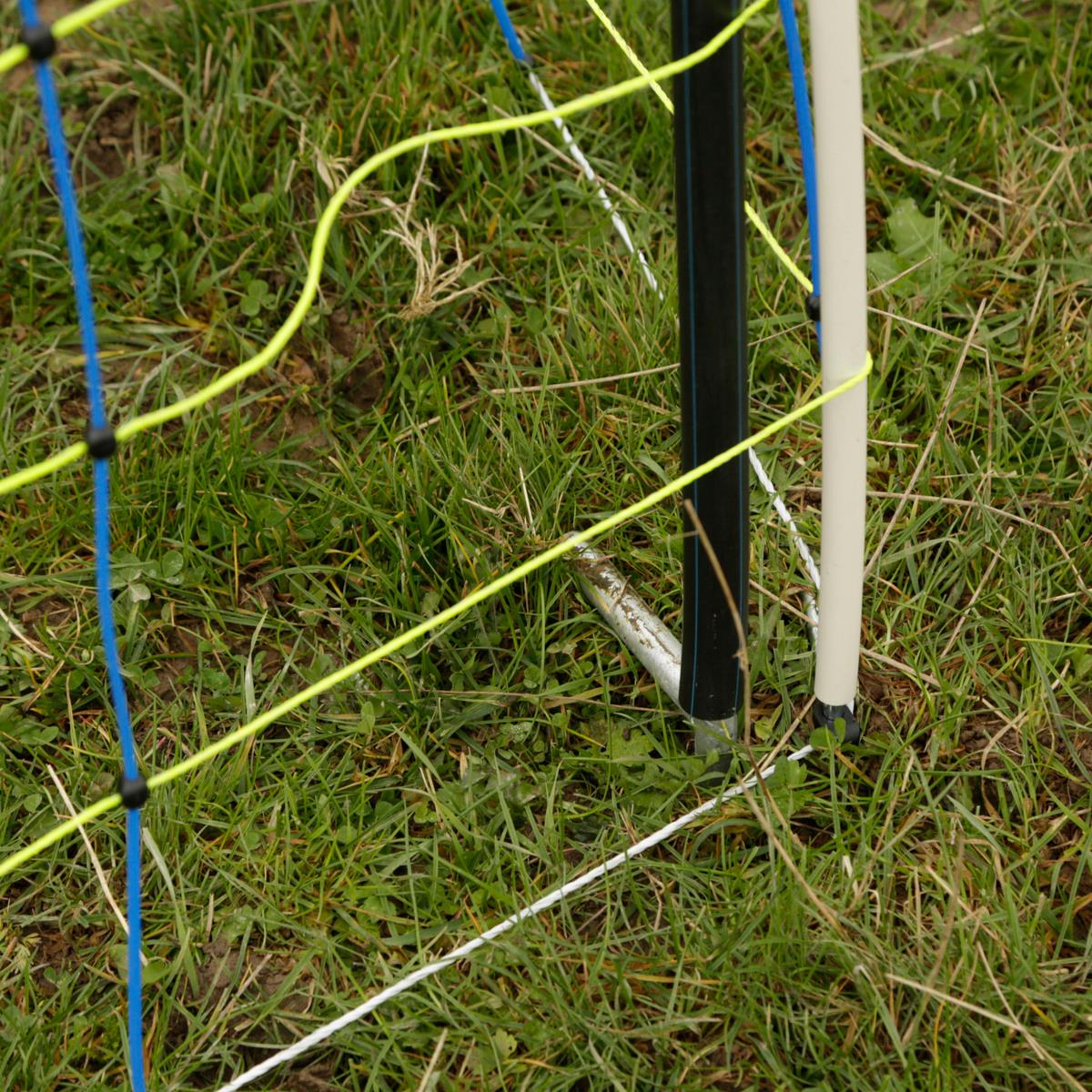 Piquet de renfort pour les filets de clôture en acier 120 cm