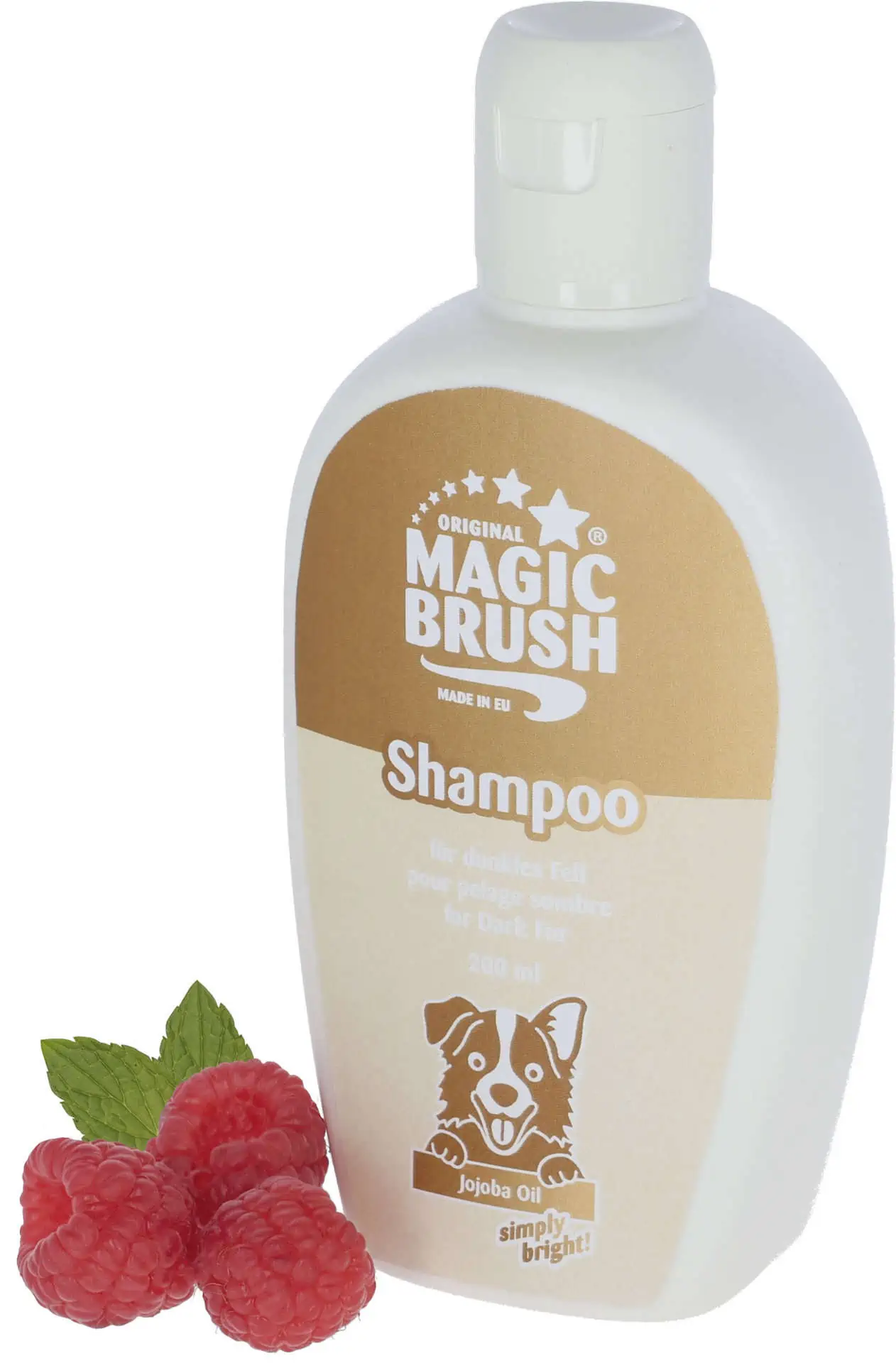 MagicBrush Shampooing pour chiens pour couche foncée, 200 ml