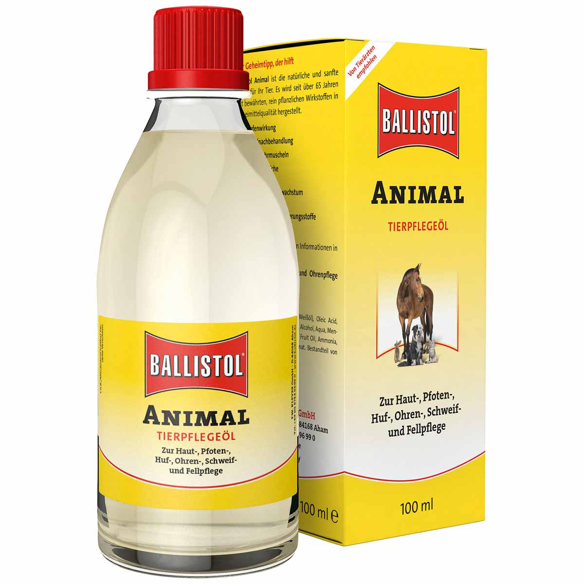 BALLISTOL huile pour le soin des animaux