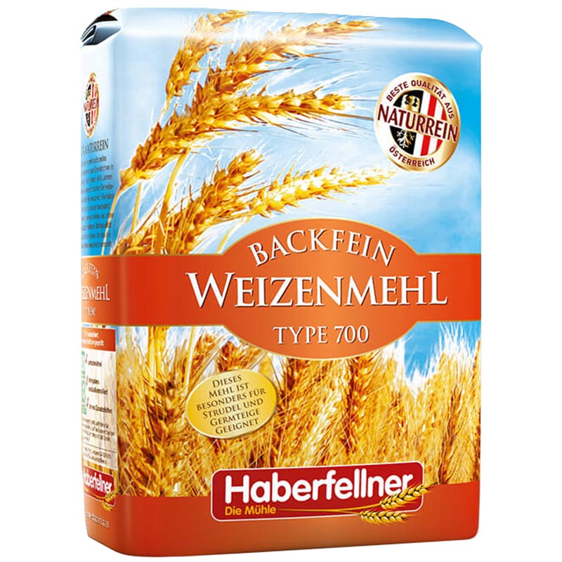 Haberfellner Farine de blé type 550 / w700 optimale 1 kg