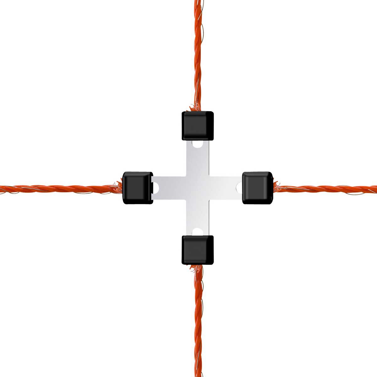 5x Connecteur en T pour fil Litzclip AKO 3 mm