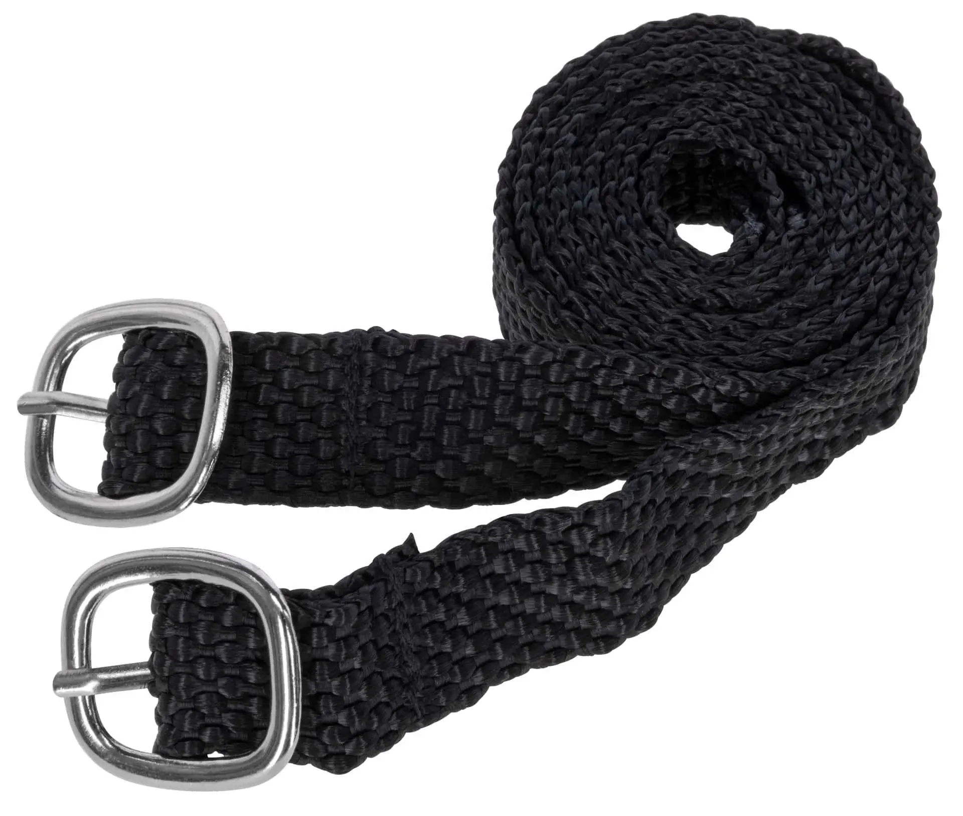 Replacement straps for spurs with round buckle