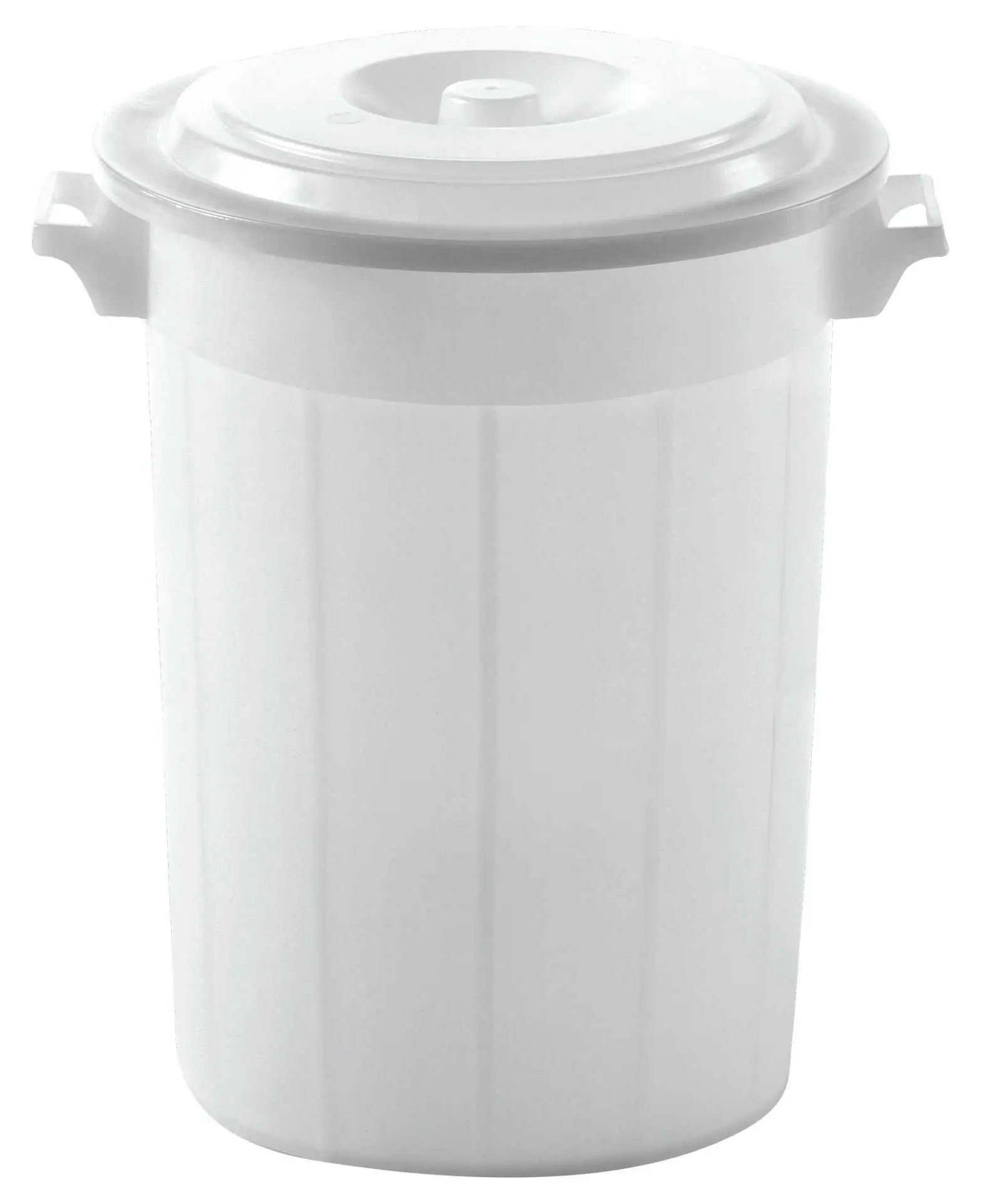 Feed Bin with Lid 70 L white