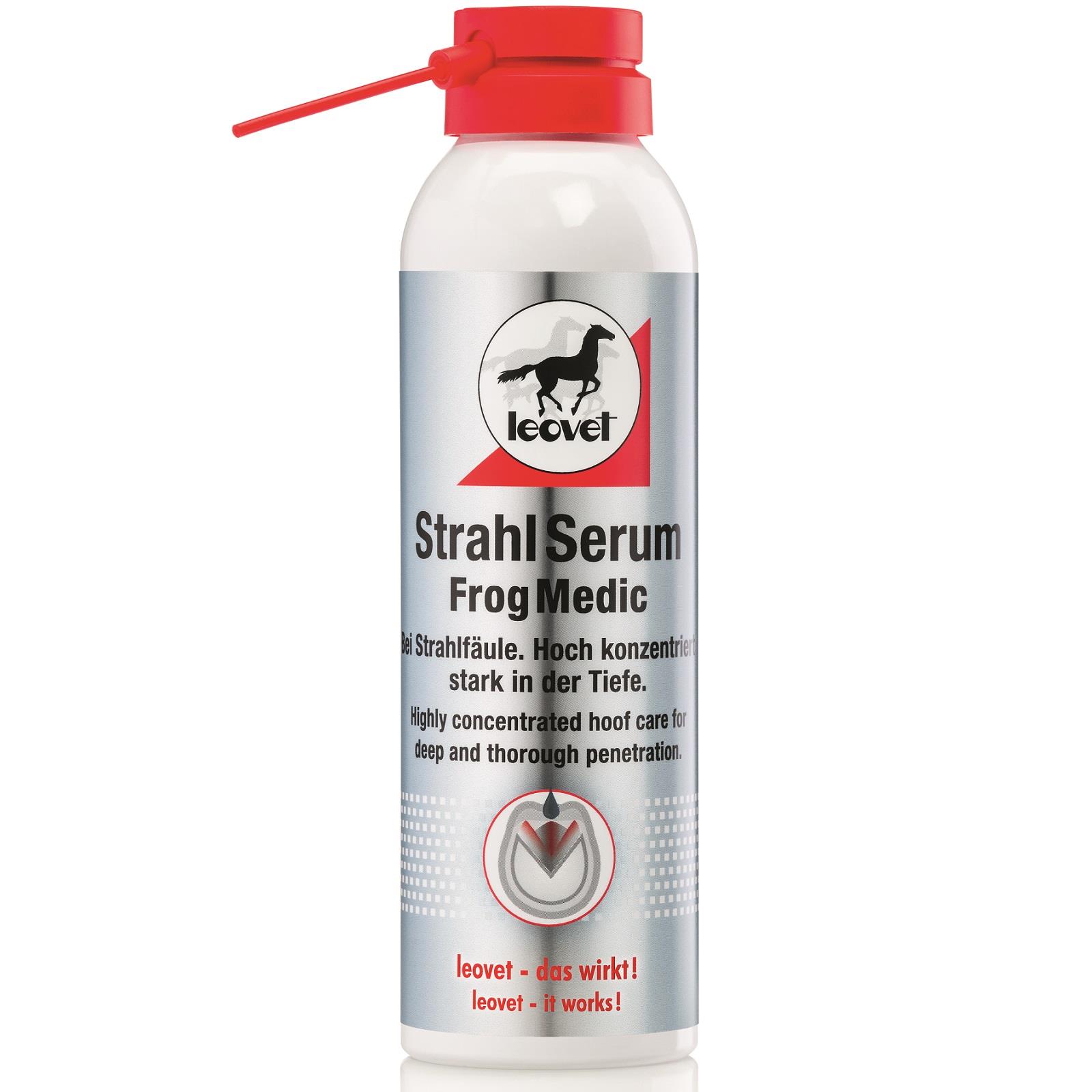 Spray de nettoyage de sabots Leovet Strahlserum Healthy Hoof 200 ml