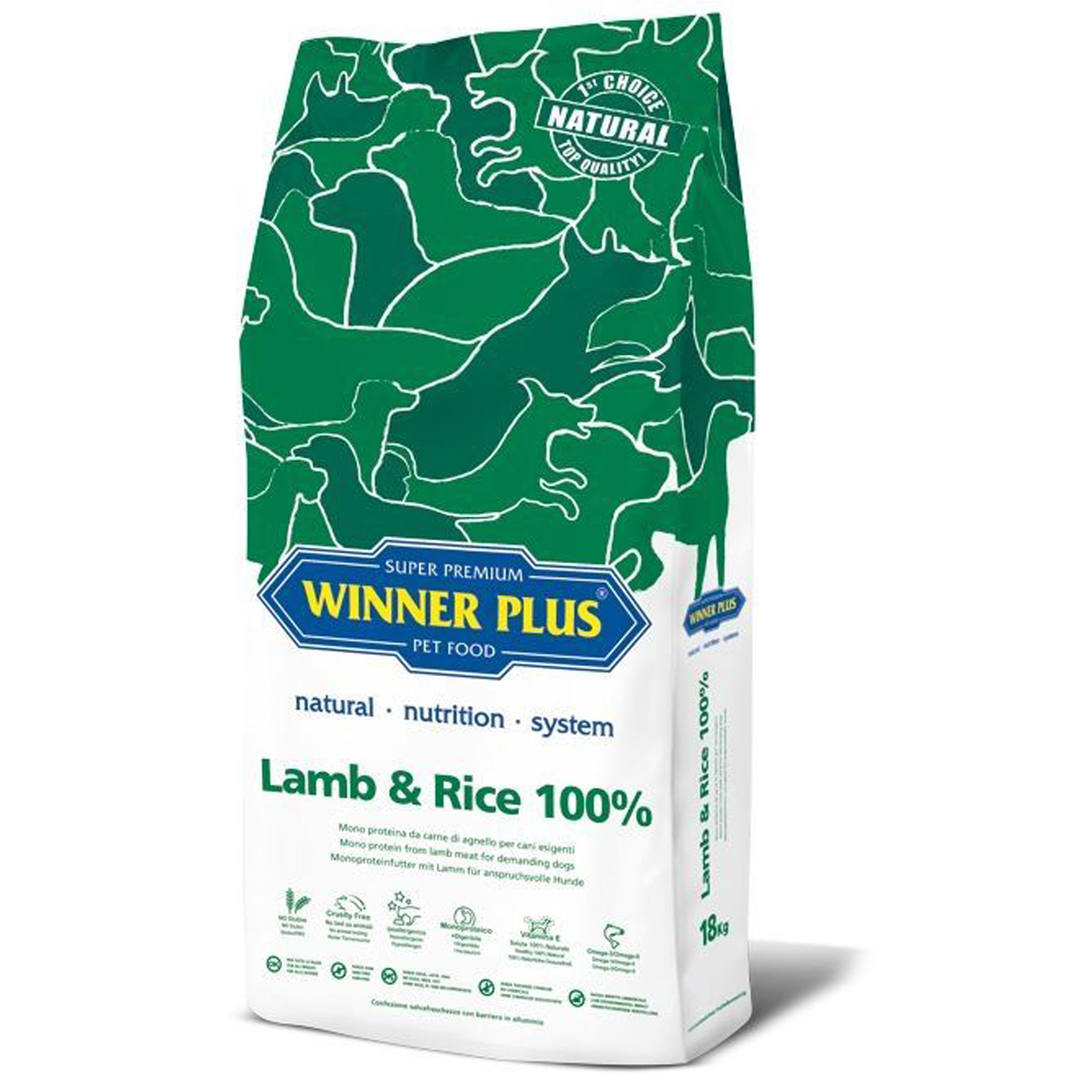 Winner Plus Super Premium Lamb & Rice 100 %