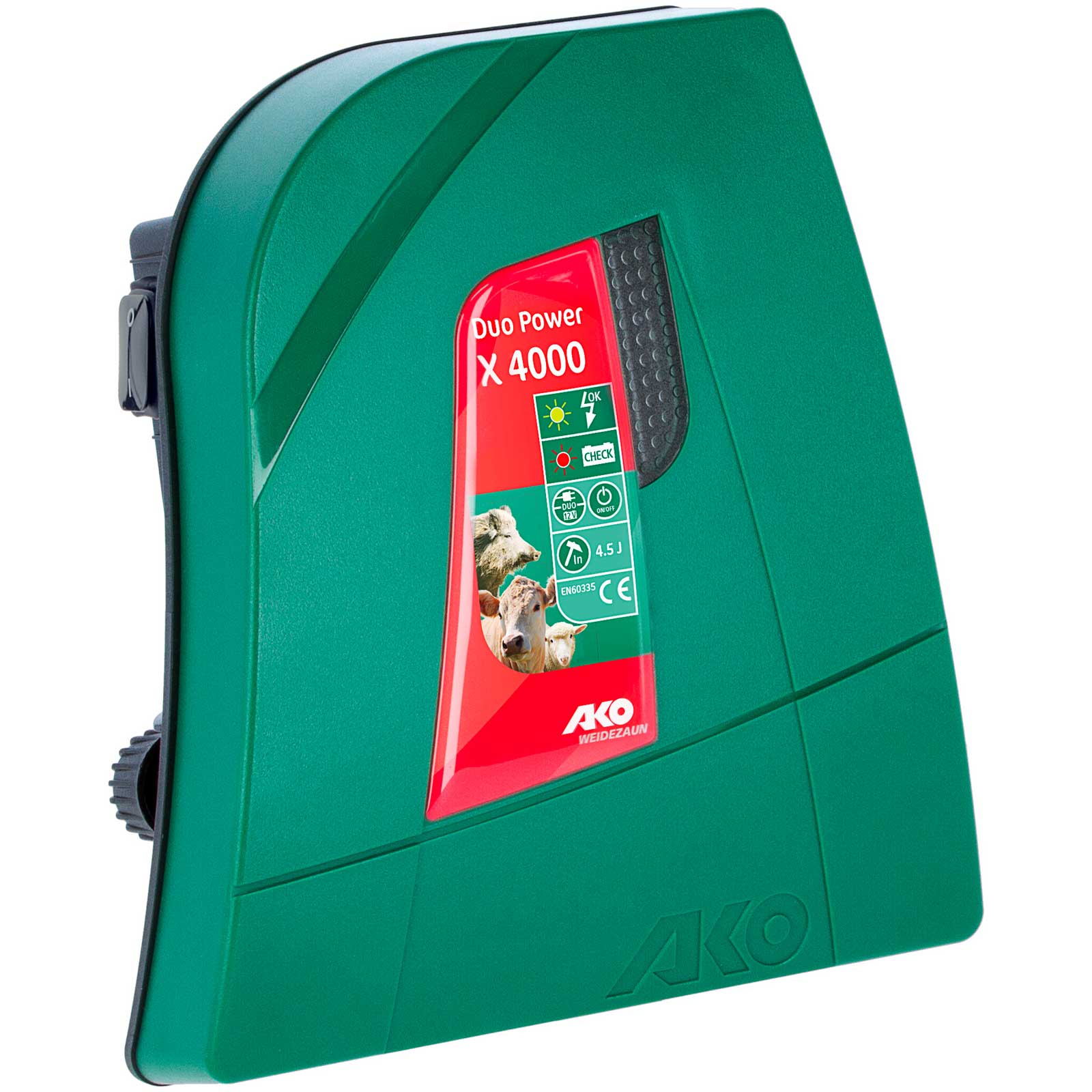Elettrificatore Recinto Agrarzone Duo 3000 - 12V/230V, 4.5 Joule, Per Animali Da Pascolo - Foto 3