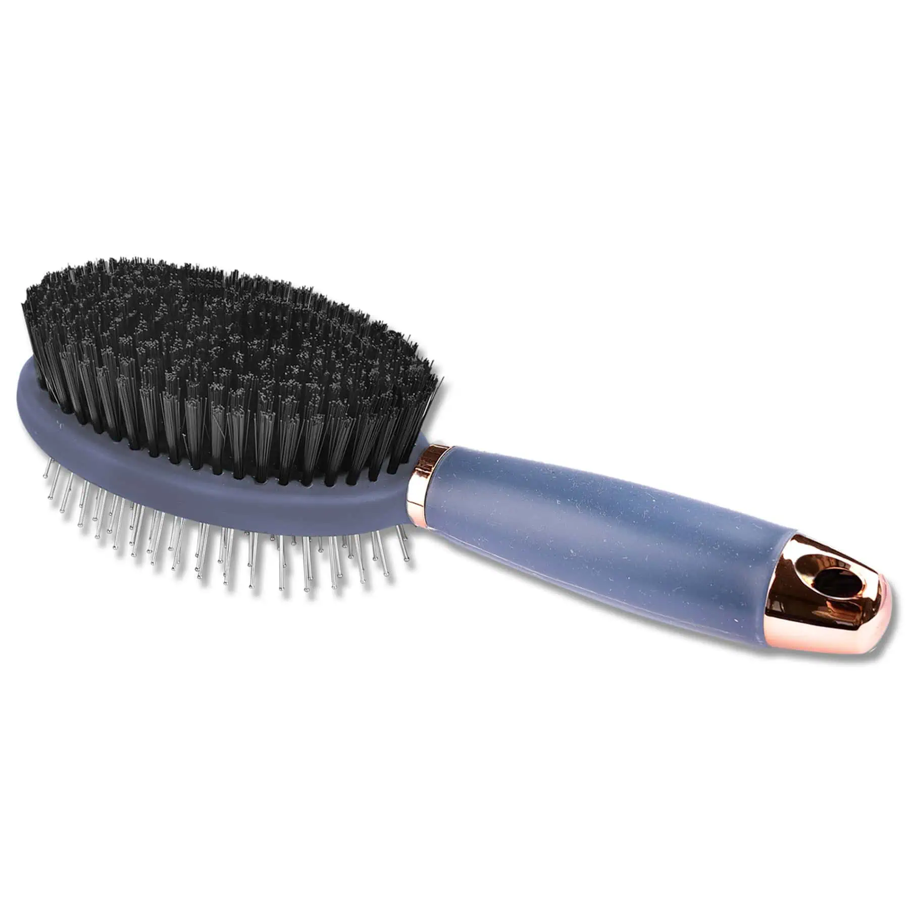 Brosse double avec poignée en gel