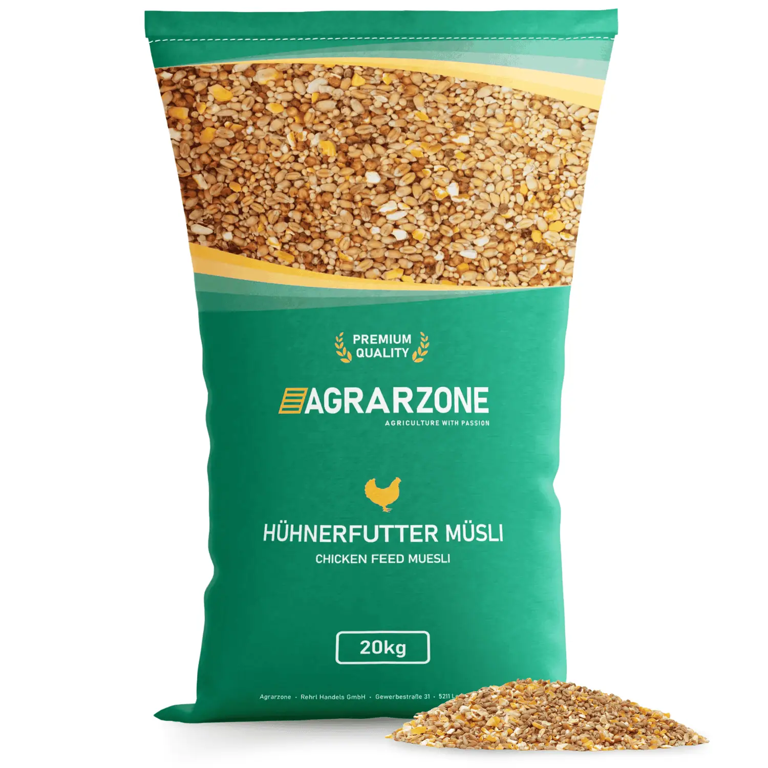 Aliment pour poulets Agrarzone Muesli 20 kg