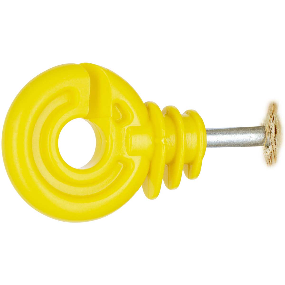 25x Isolateur annulaire compact AKO jaune court support 5 mm