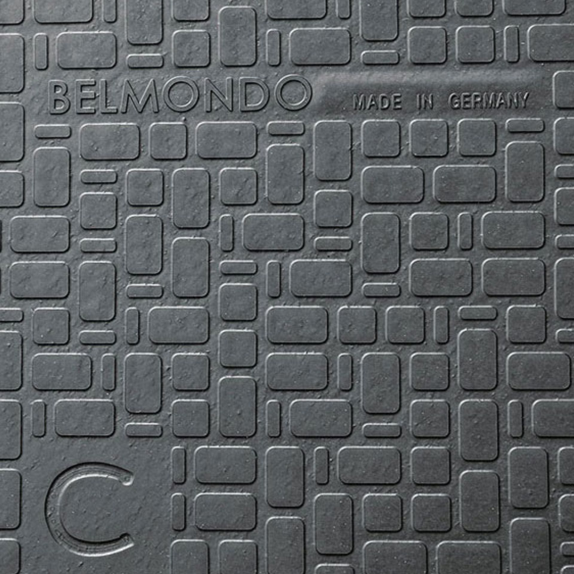 Tapis d'écurie Belmondo Walk Pro 100 x 100 x 1,6 cm