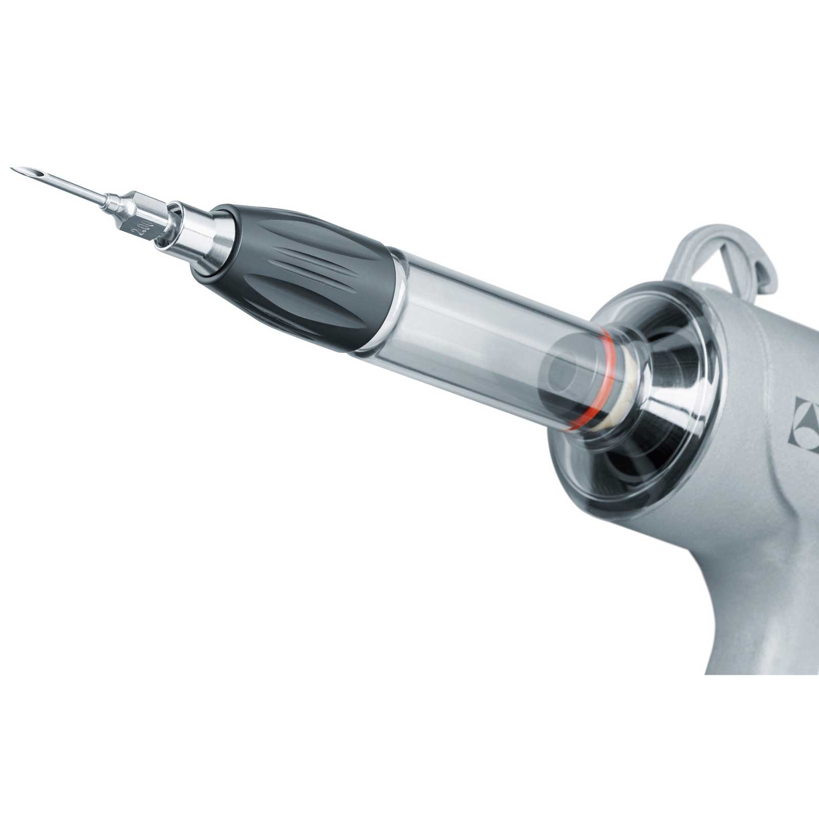 Adaptateur Luer-Lock pour la conversion en seringue d'injection (seulement 12-5 ml + 30 ml)