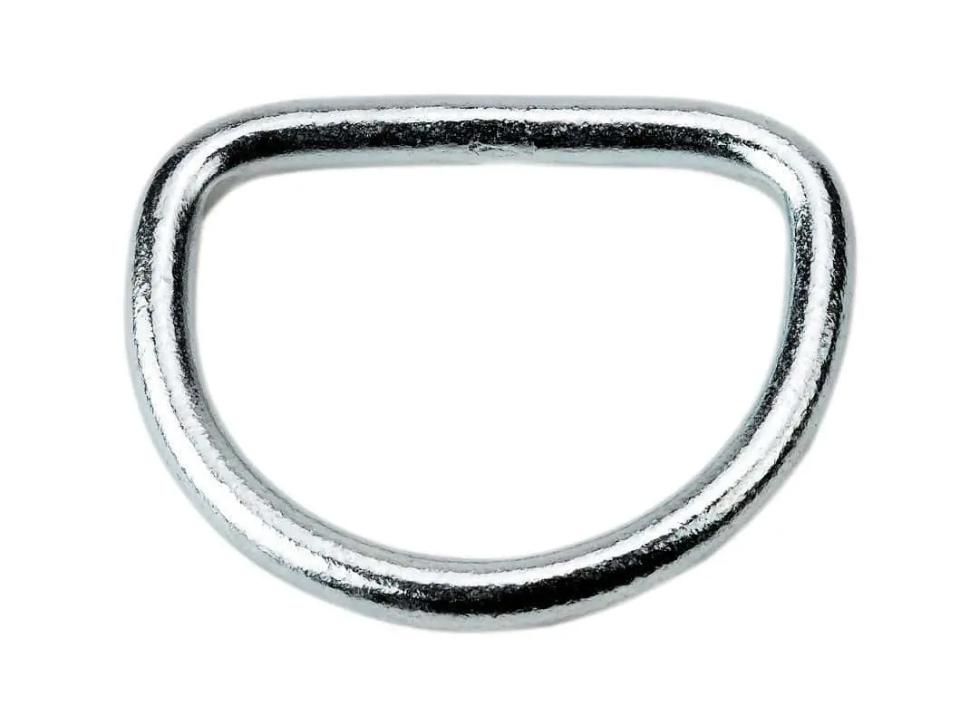 D-ring galvanized, 8x40mm 
