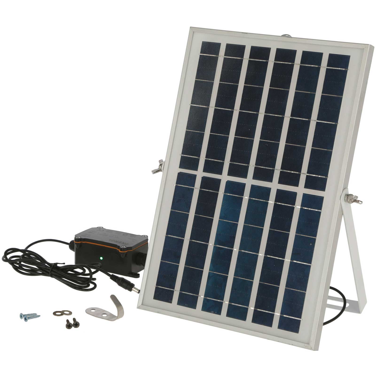 Kit solaire sans fil pour porte de poulailler automatique 
