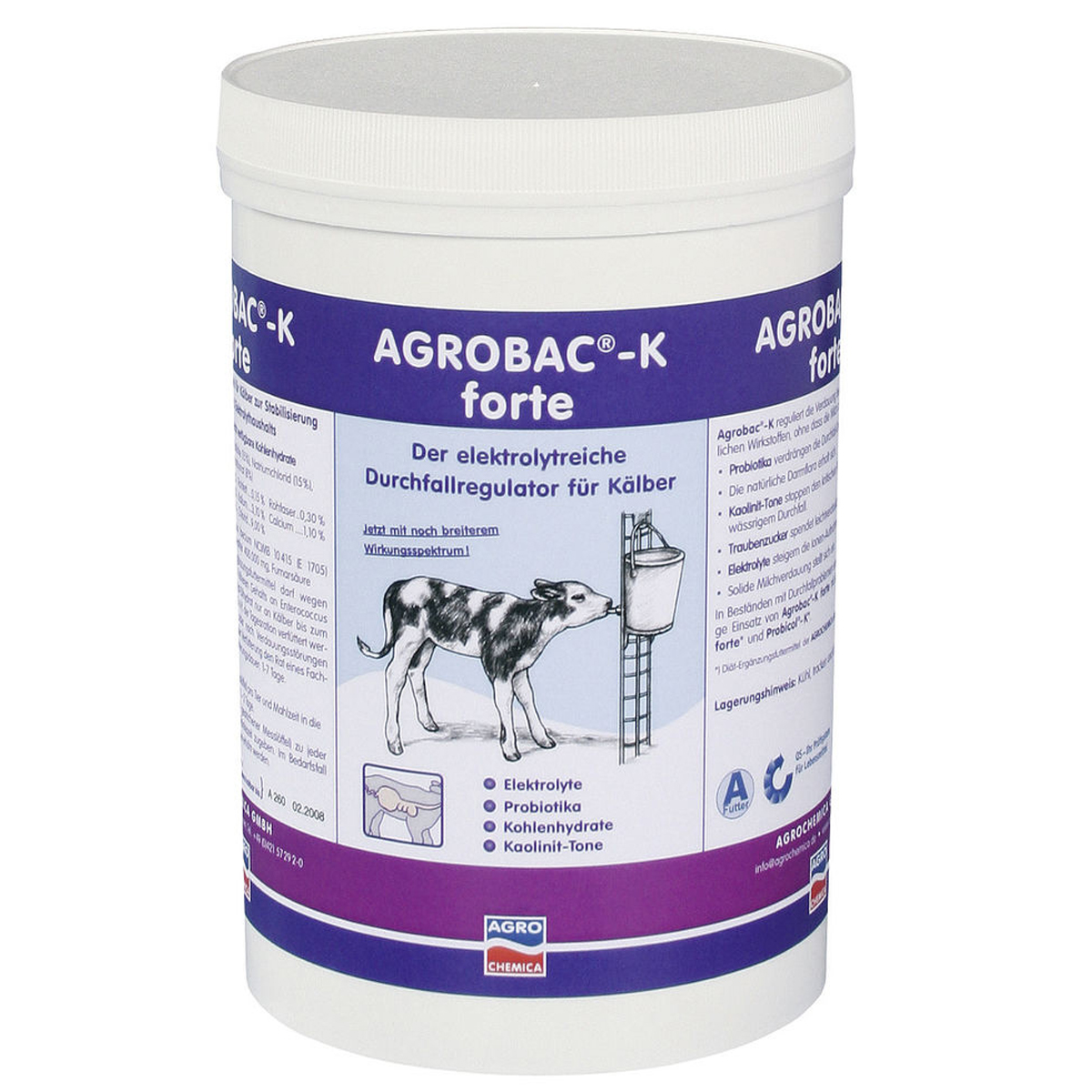 L'additif alimentaire Agrobac k-power contre la diarrhée 1 kg