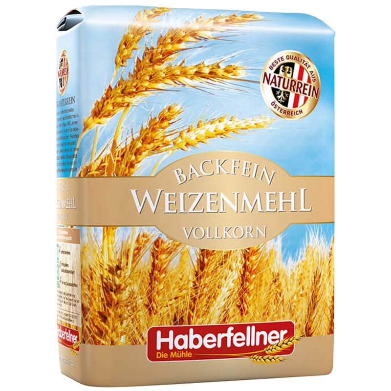 Farine de blé complet Haberfellner 1 kg