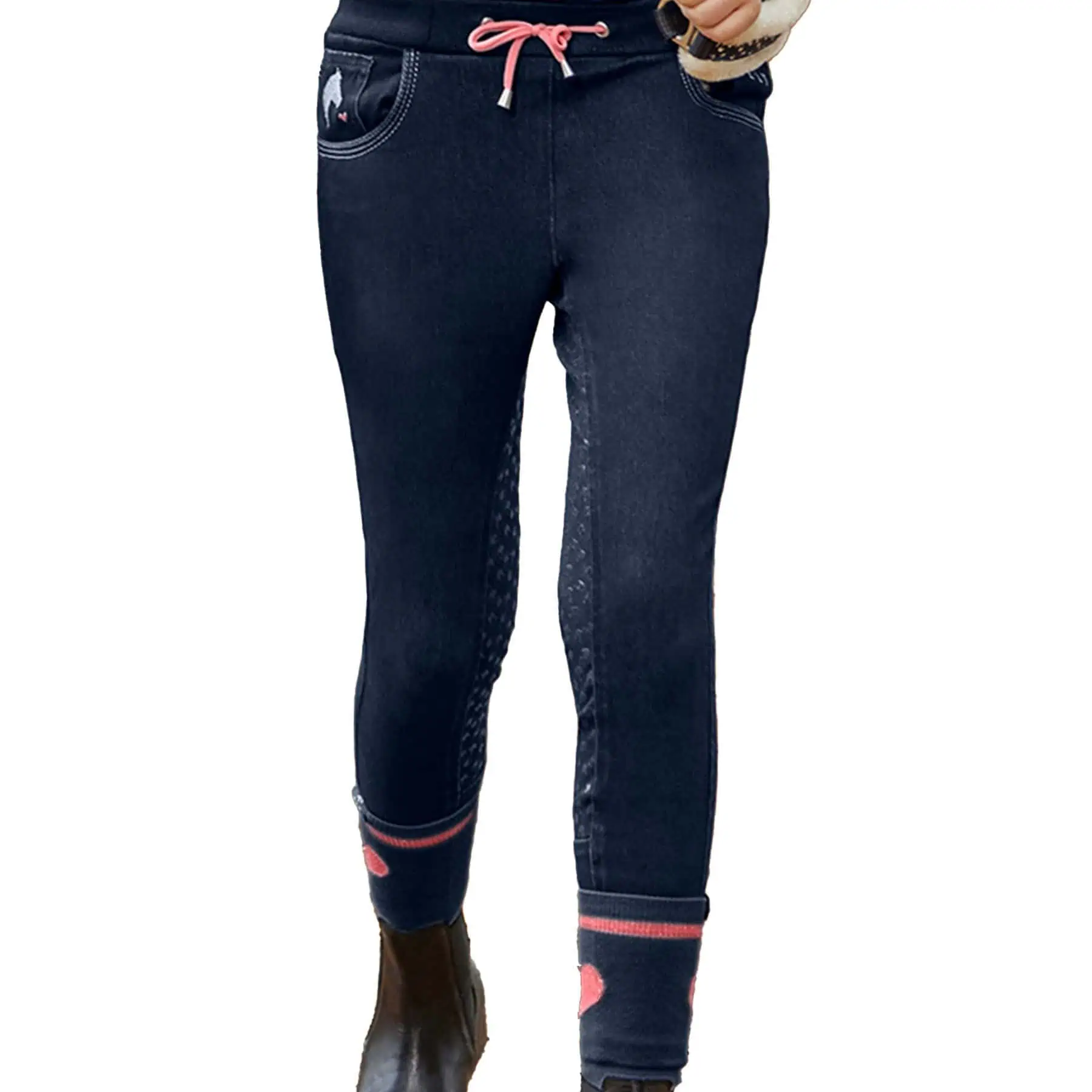 Legging d’équitation en jeans Lucky Lia, pour enfants