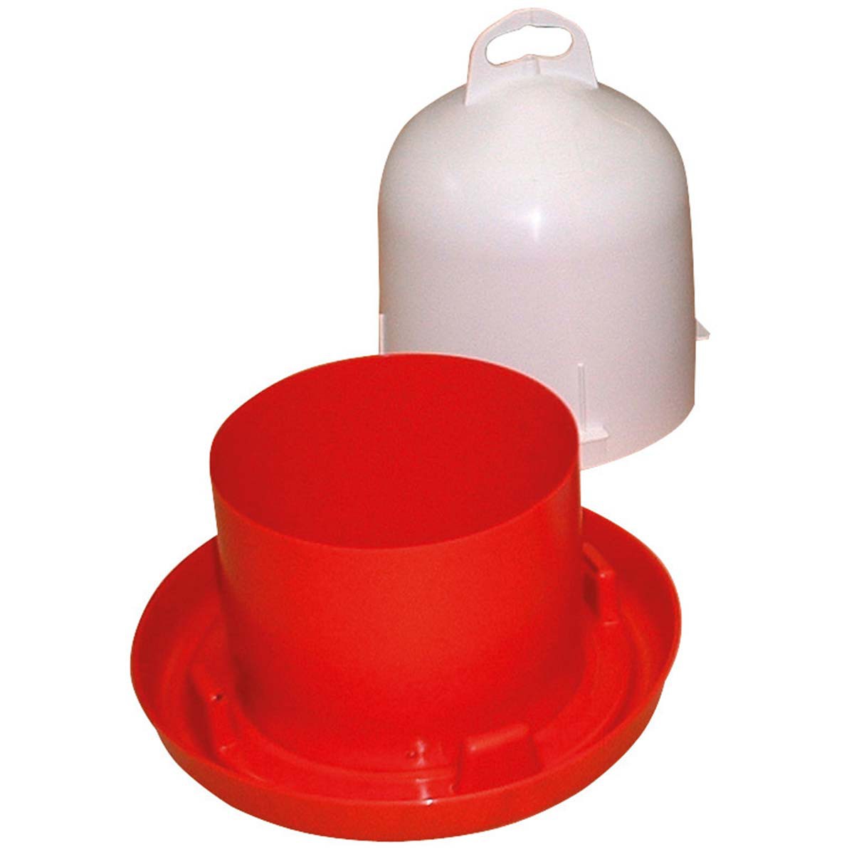 Kerbl Double cylindre d'abreuvoir en plastique pour les poulets 6 L