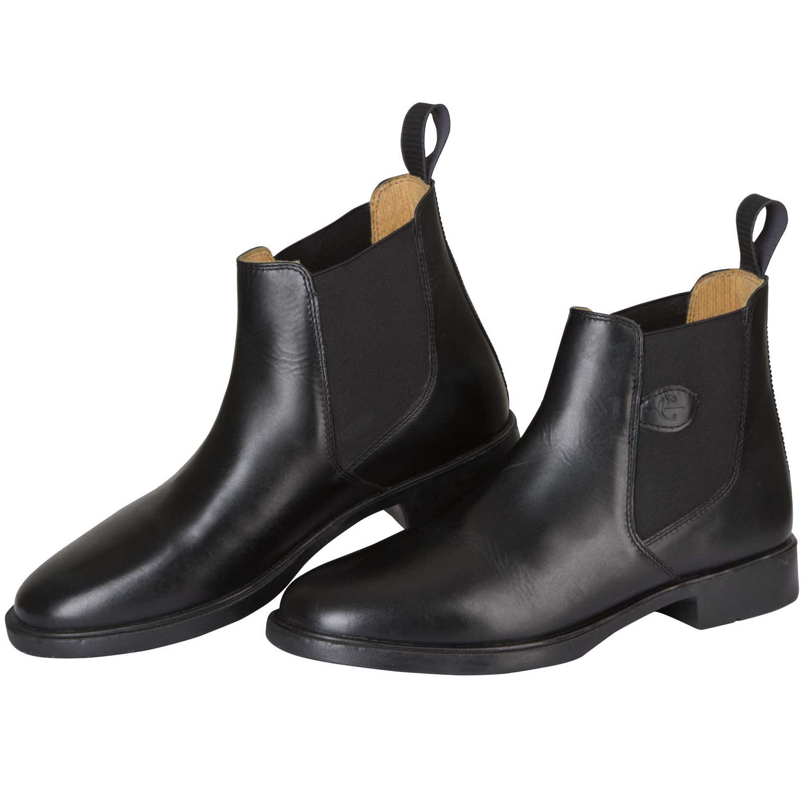 Bottes d'équitation Covalliero en cuir Classic noir 36