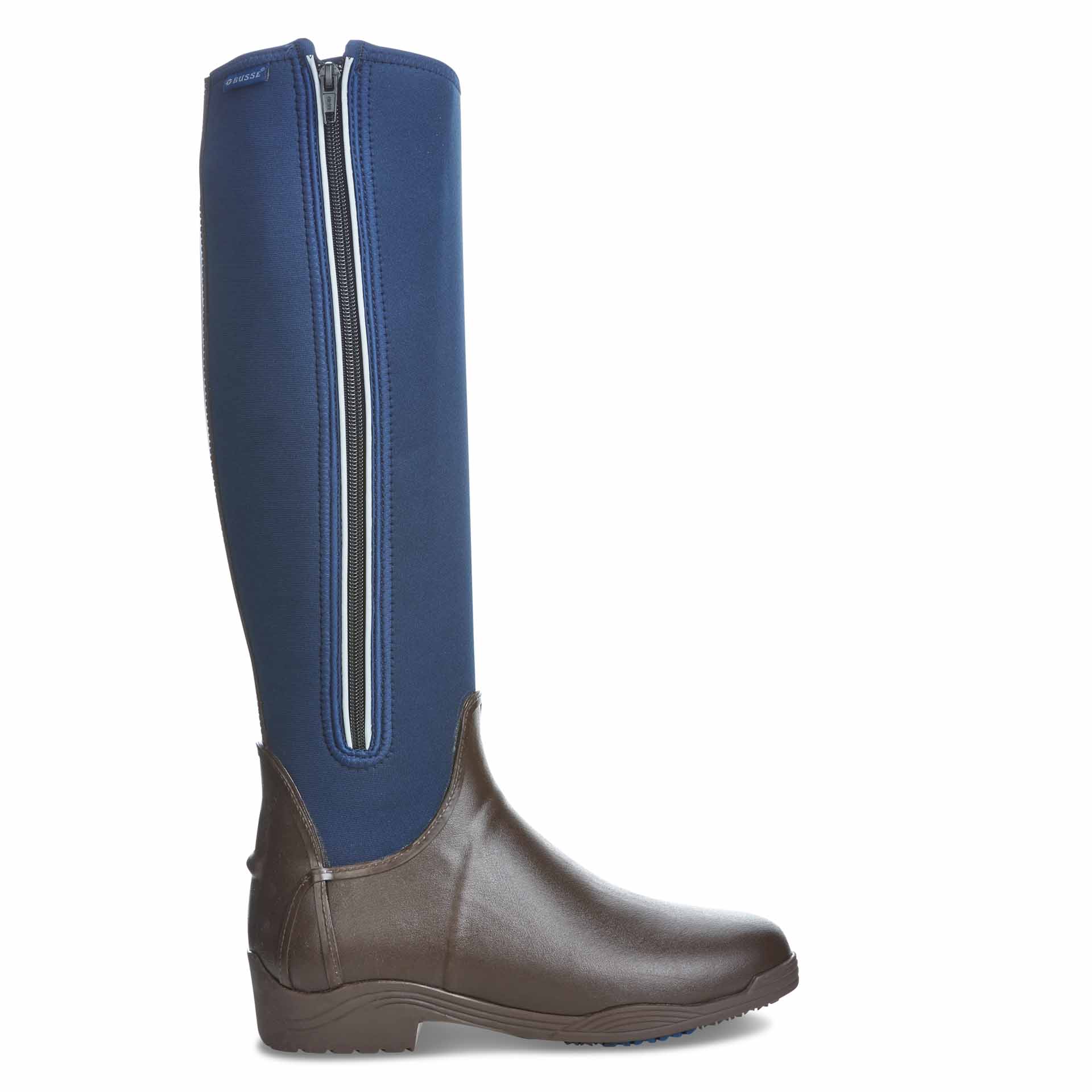 Boots d équitation mud BUSSE CALGARY, marron/navy