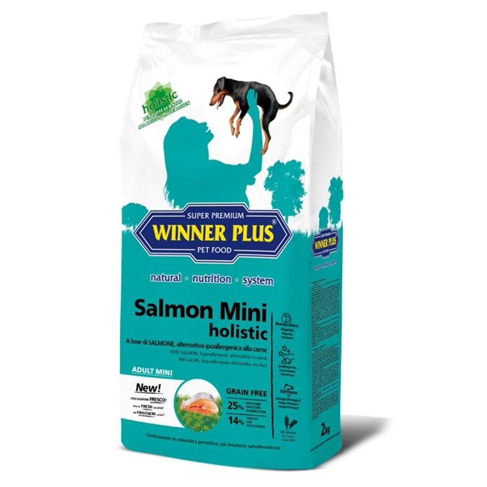 Winner Plus Salmon Mini Holisitc avec du saumon frais