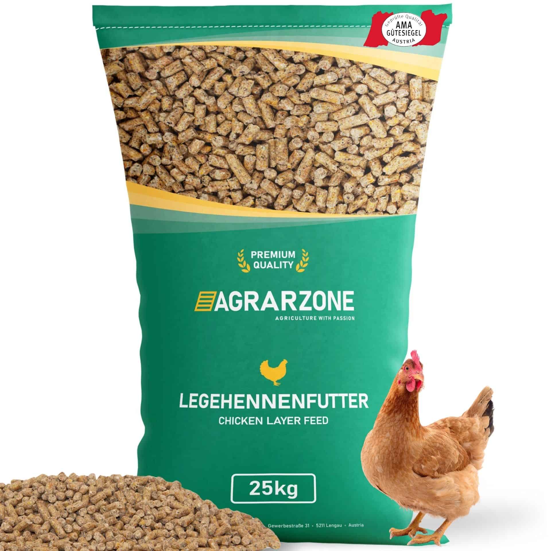 Aliment pour poules pondeuses Agrarzone Premium en Pellets 25 kg